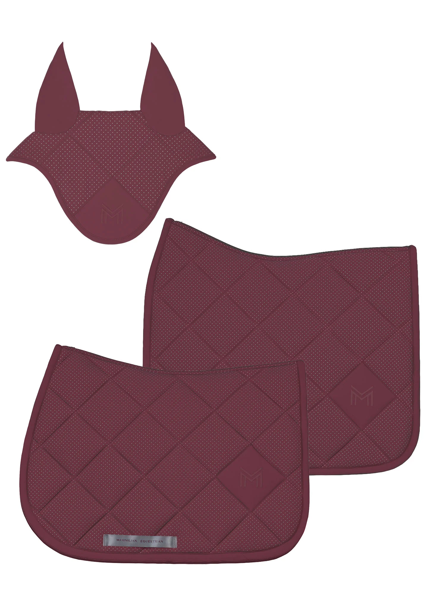 Aeris Jumping Saddle Pad (Rosewood) - Image 8