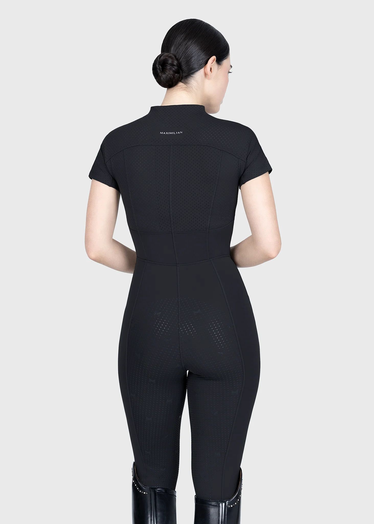Air-Tech Riding Jumpsuit (Black) - Image 3