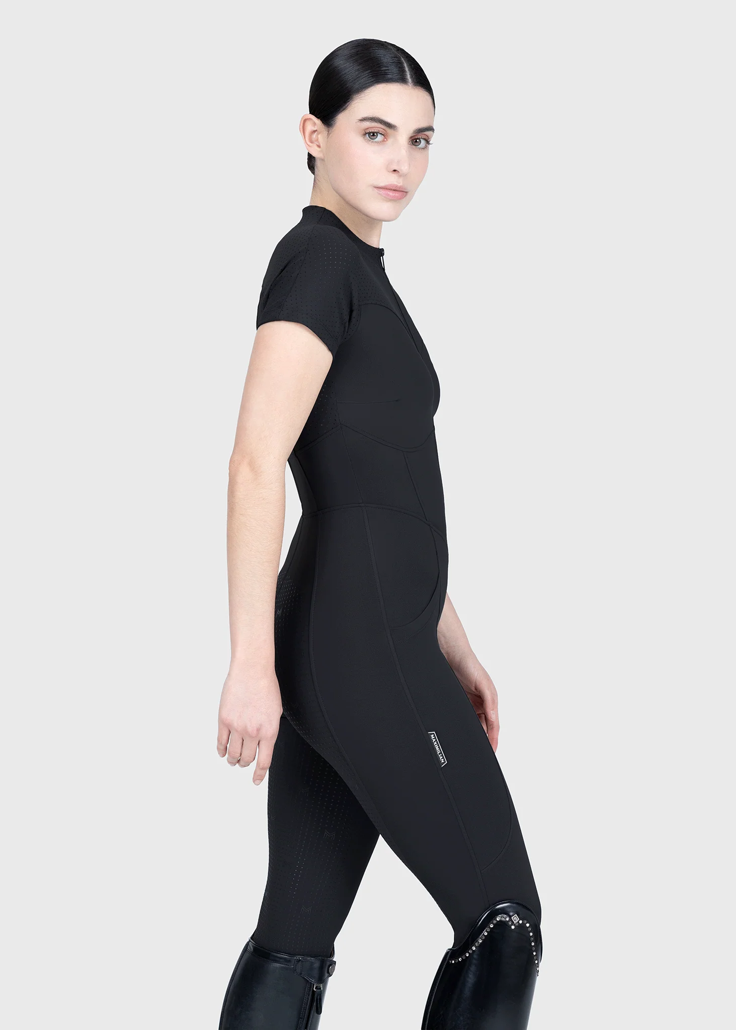 Air-Tech Riding Jumpsuit (Black) - Image 5