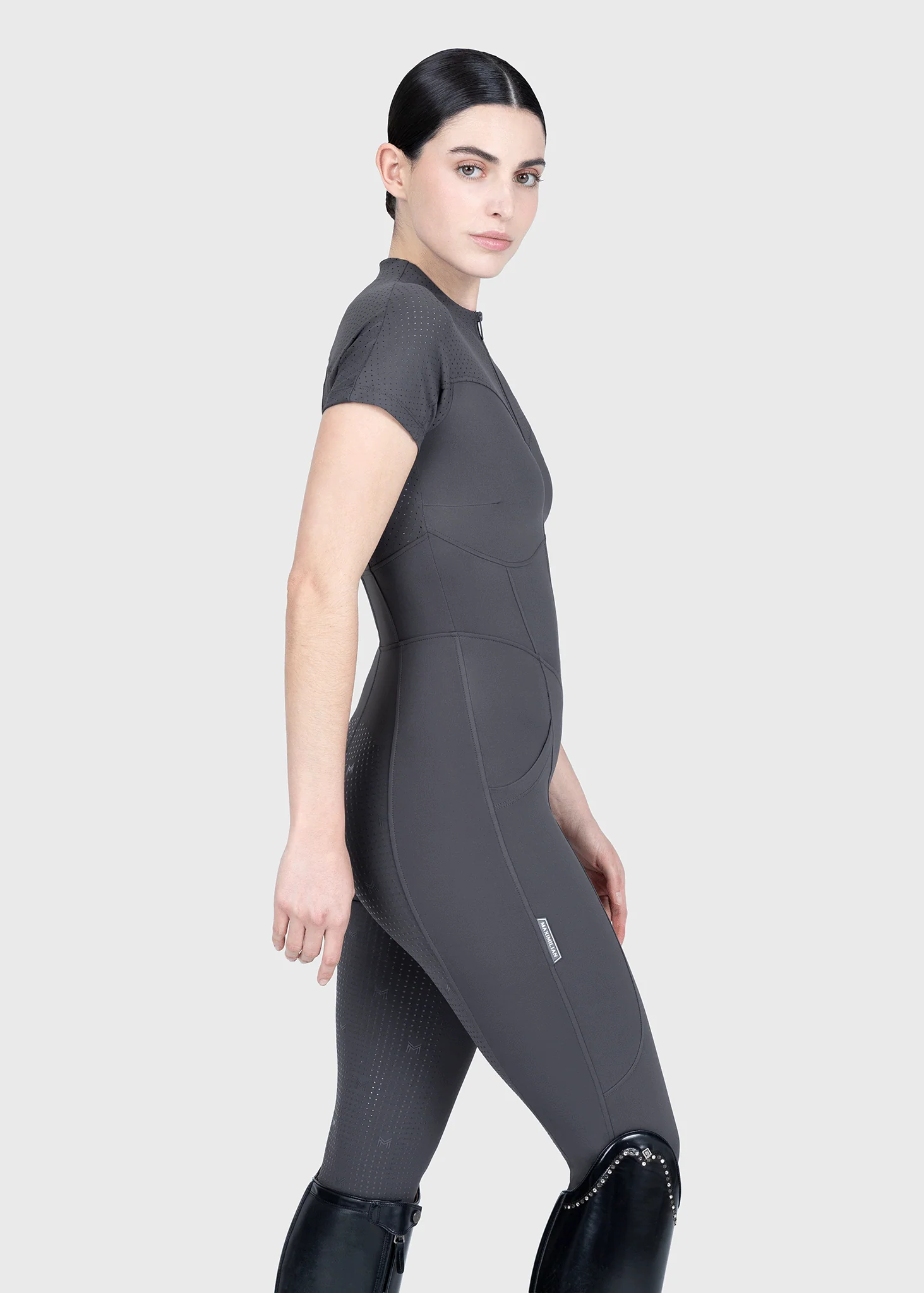 Air-Tech Riding Jumpsuit (Graphite) - Image 5