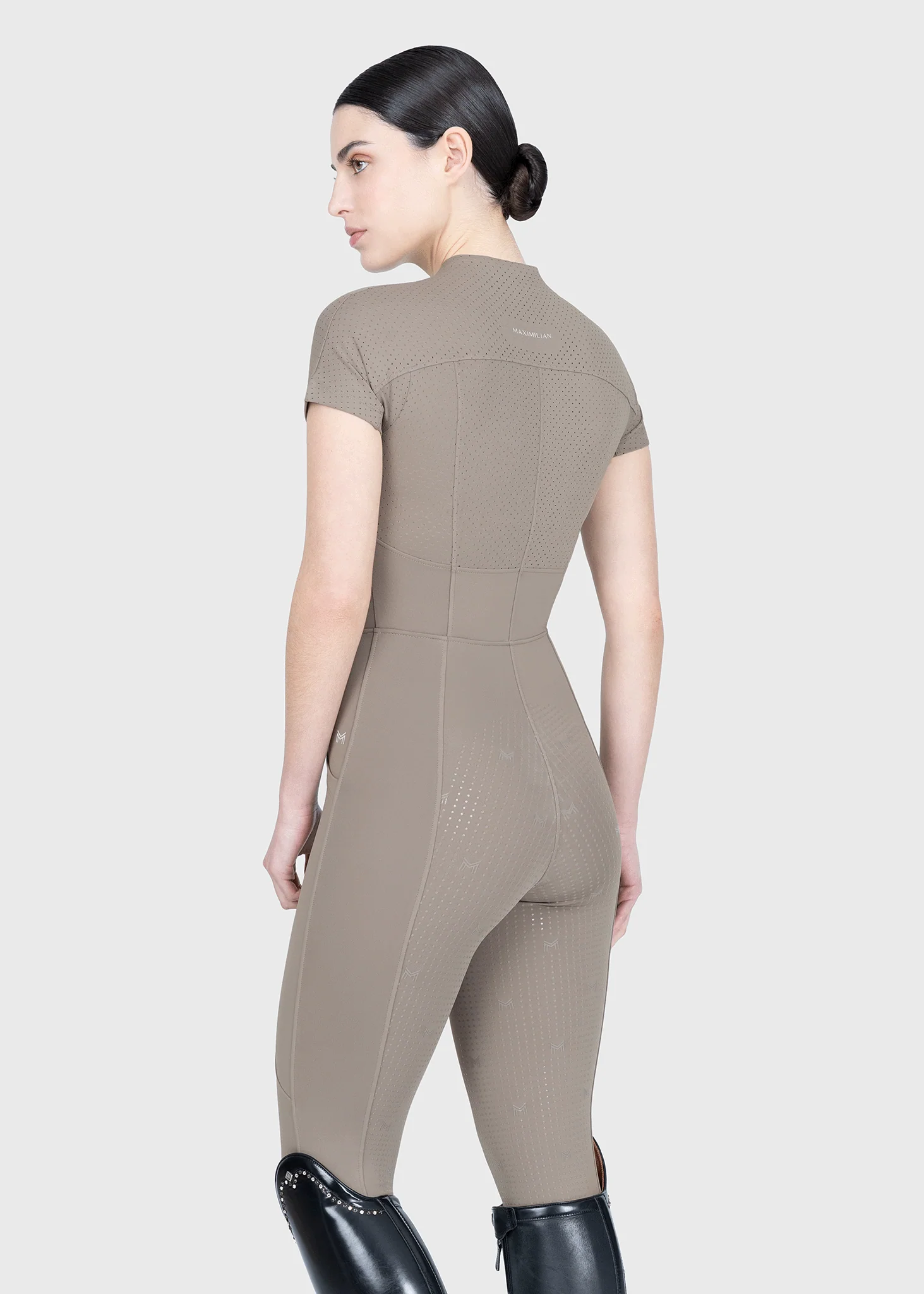 Air-Tech Riding Jumpsuit (Taupe) - Image 4