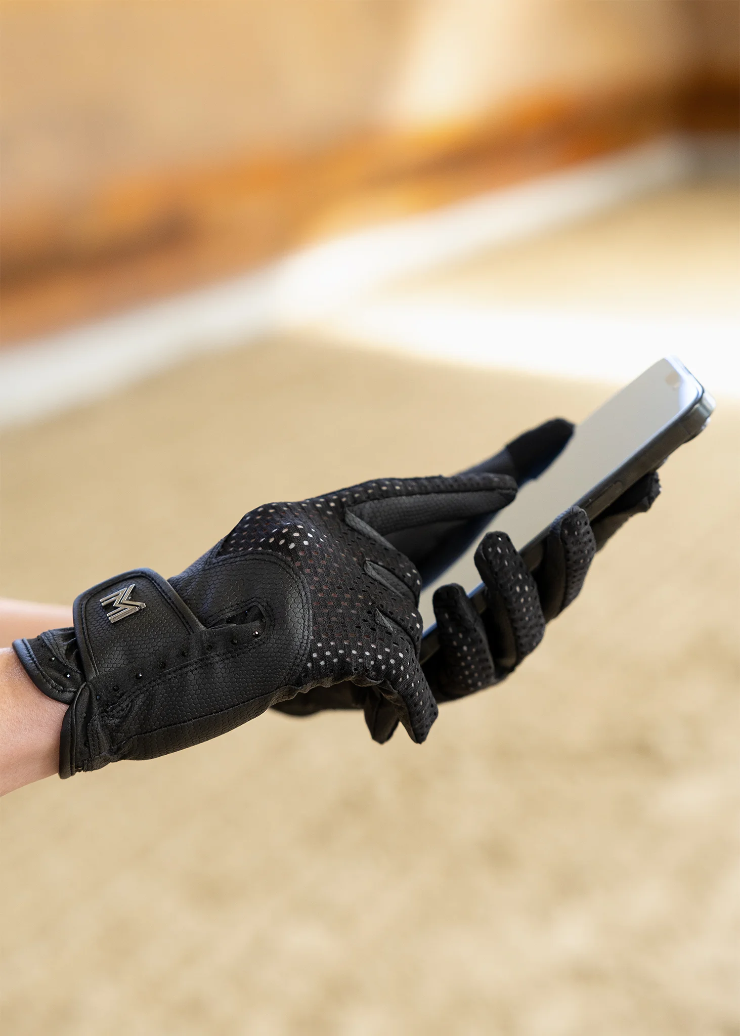Ava Riding Gloves (Black) - Image 5