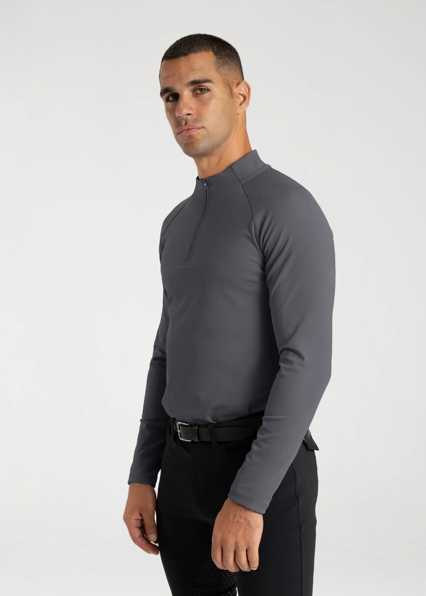 Code Long Sleeve Base Layer (Graphite)