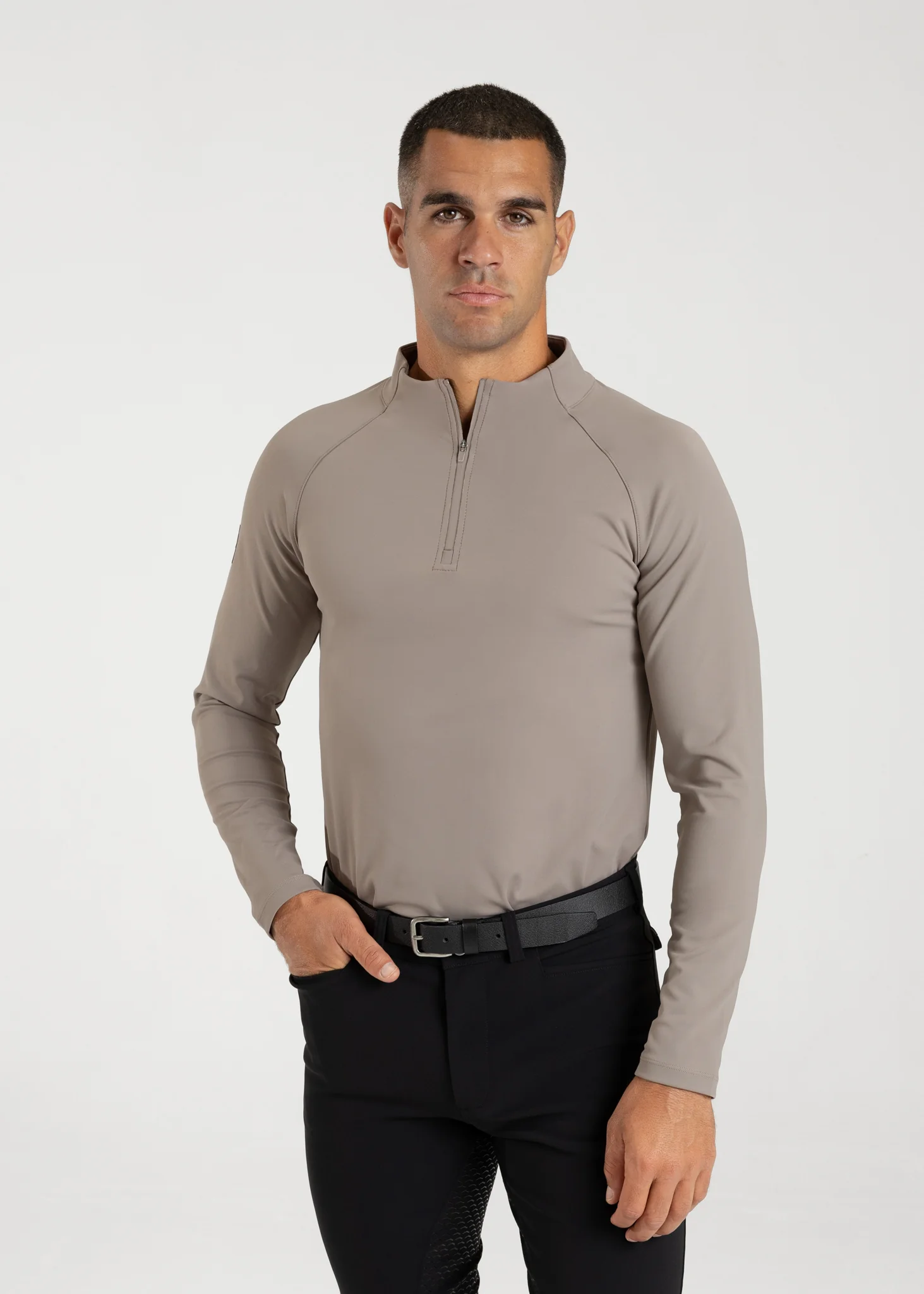 Code Long Sleeve Base Layer (Taupe)
