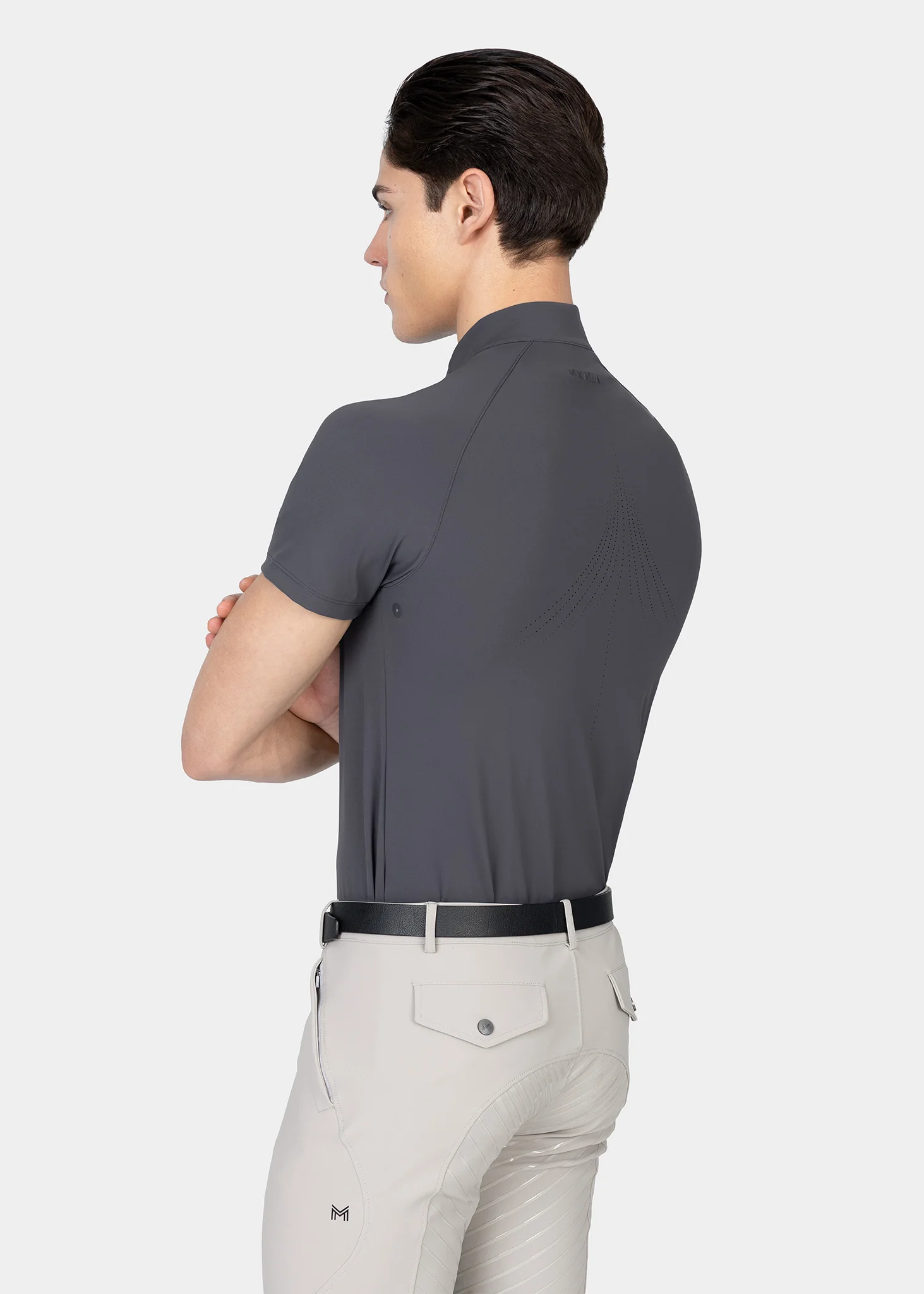 Code Short Sleeve Base Layer (Graphite) - Image 3