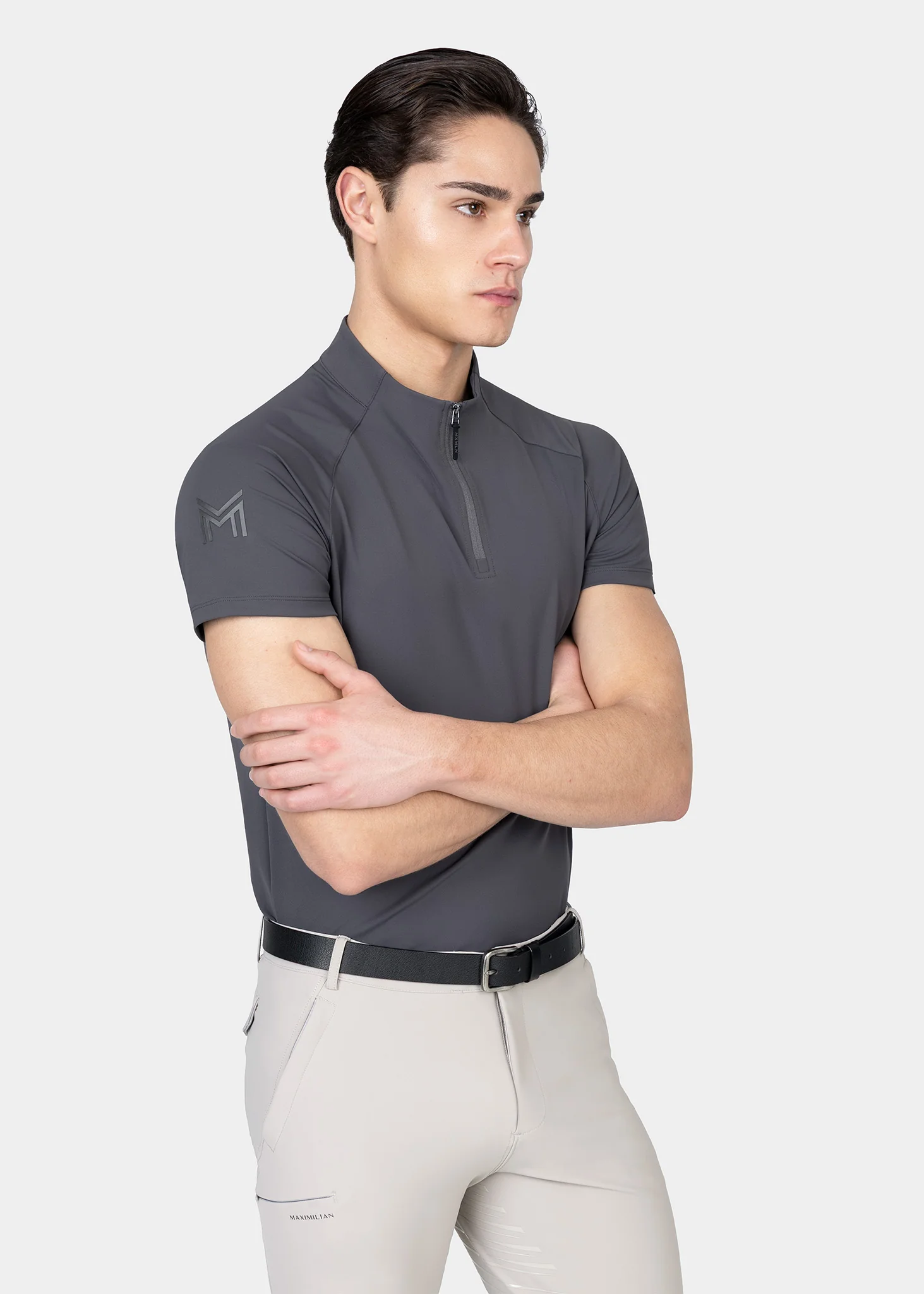 Code Short Sleeve Base Layer (Graphite) - Image 6