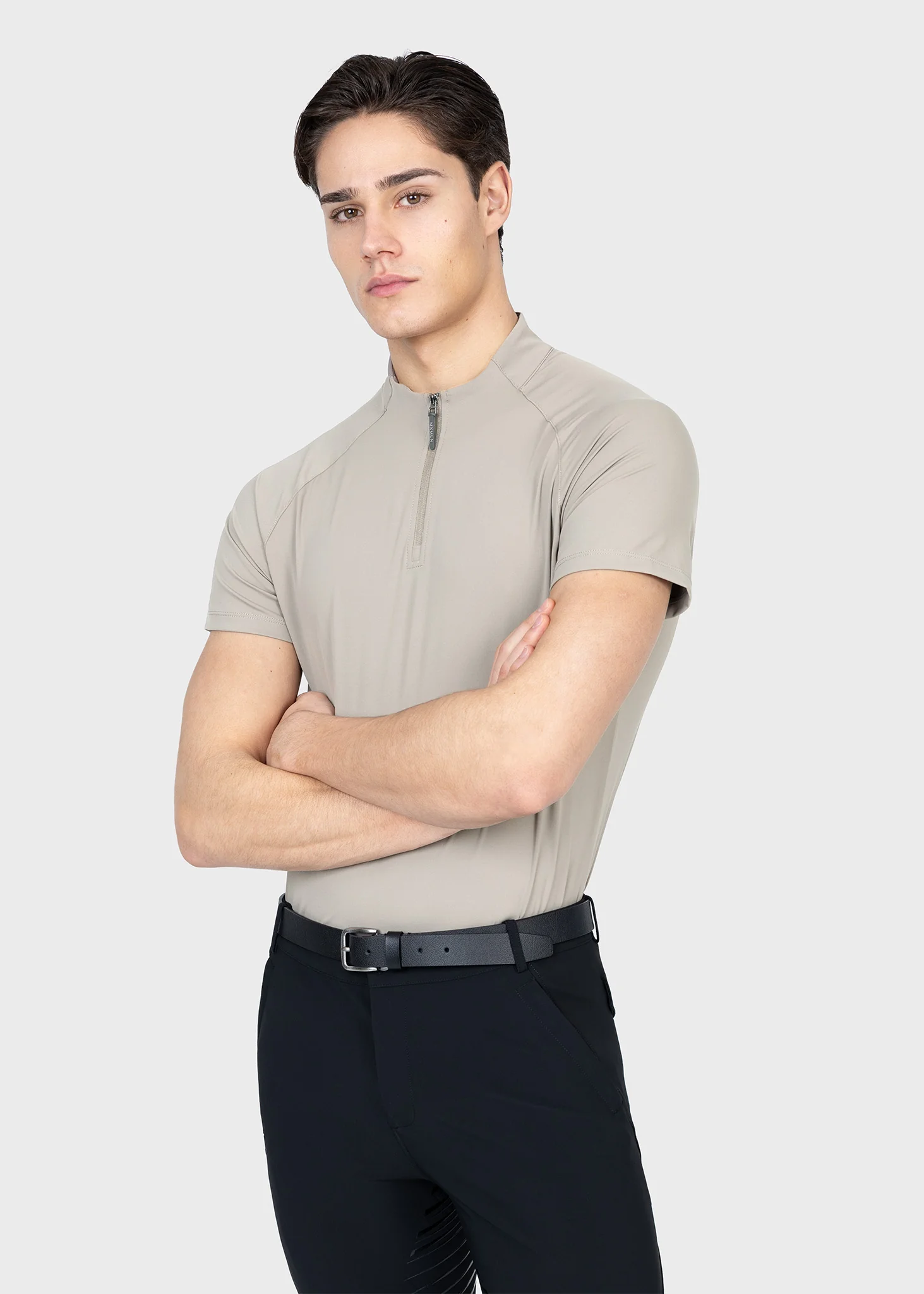 Code Short Sleeve Base Layer (Soft Taupe) - Image 2