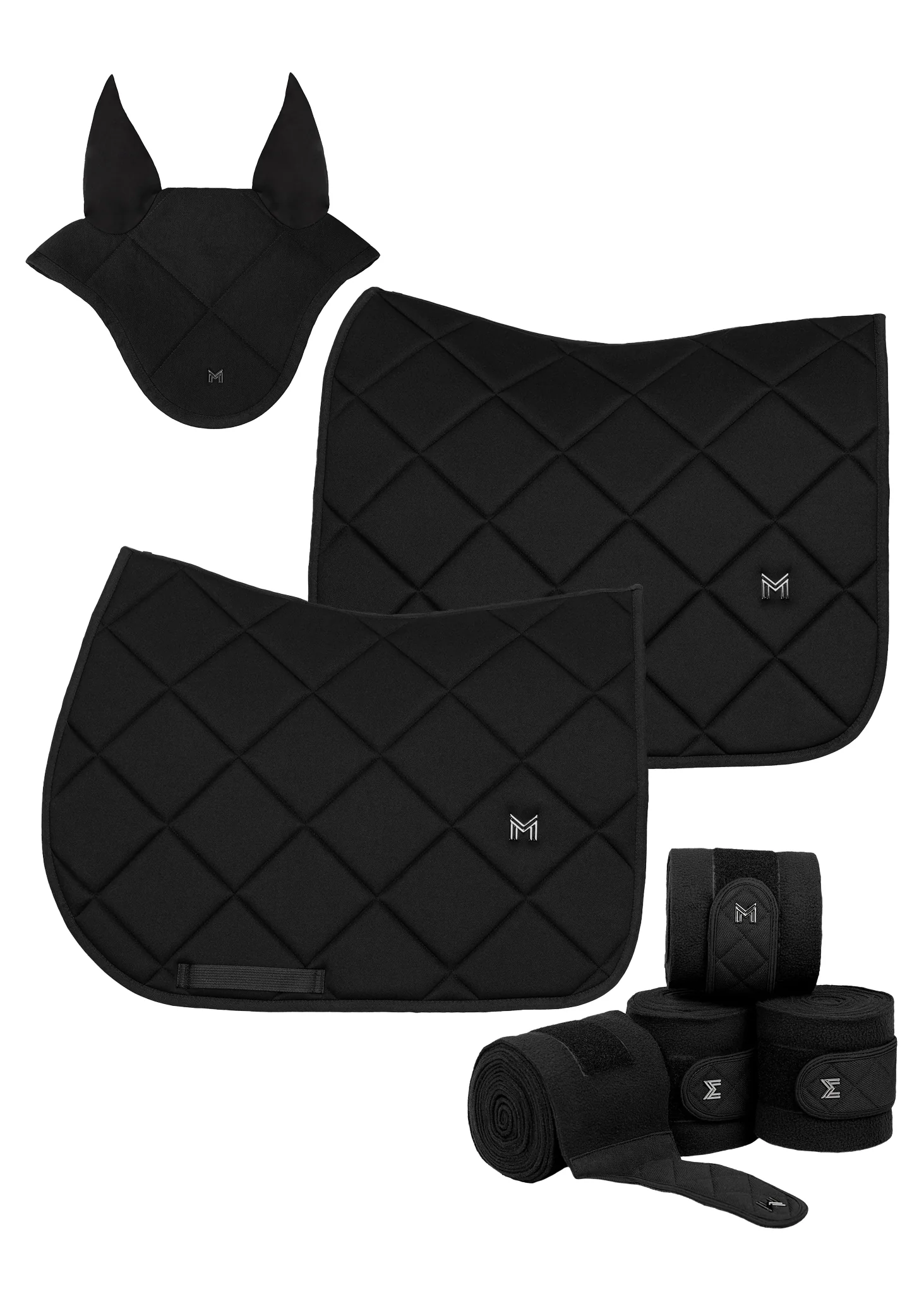 Crew Jumping Saddle Pad (Black) - Image 5