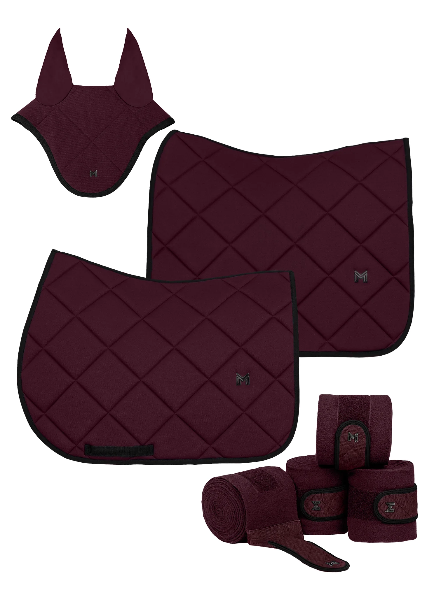 Crew Ear Bonnet (Burgundy) - Image 3