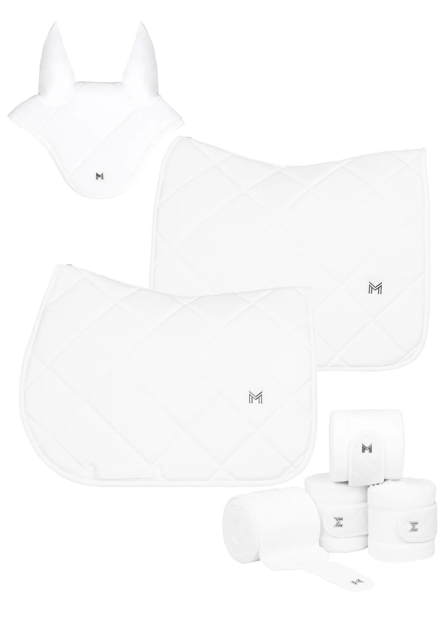 Crew Jumping Saddle Pad (White) - Image 4