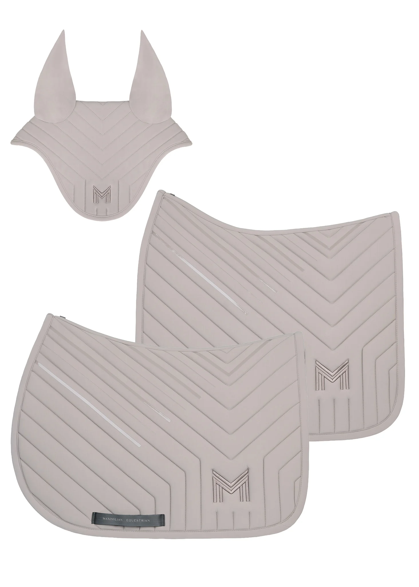 Delta Jumping Saddle Pad (Taupe) - Image 7
