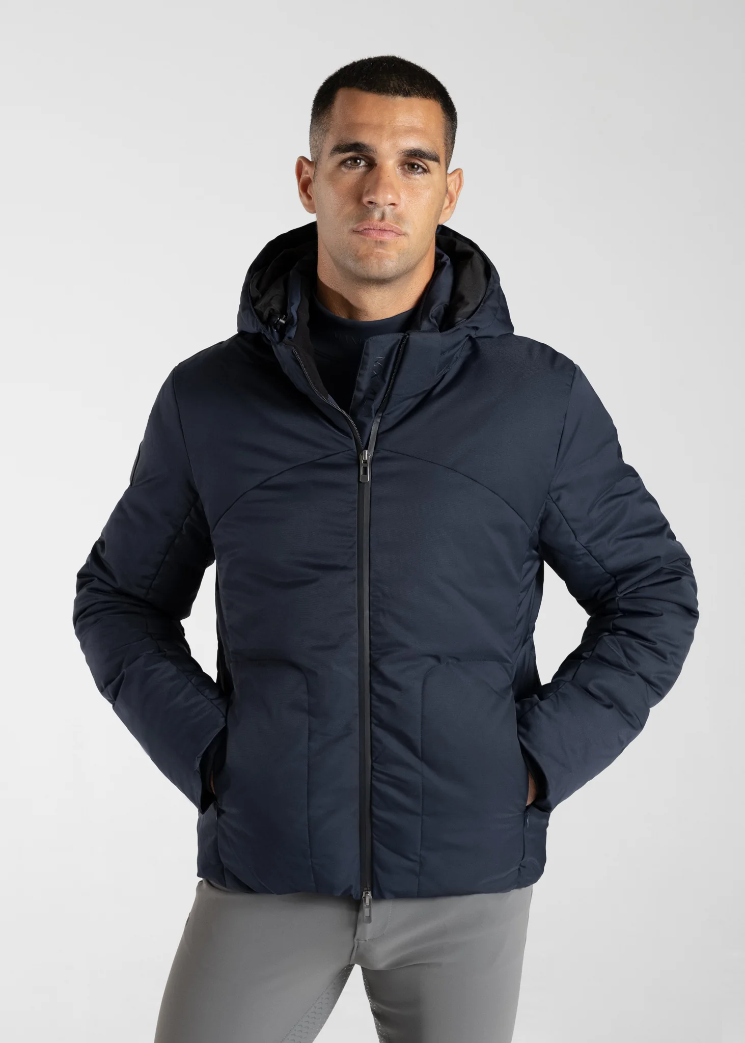 Elan Puffer Jacket (Navy)