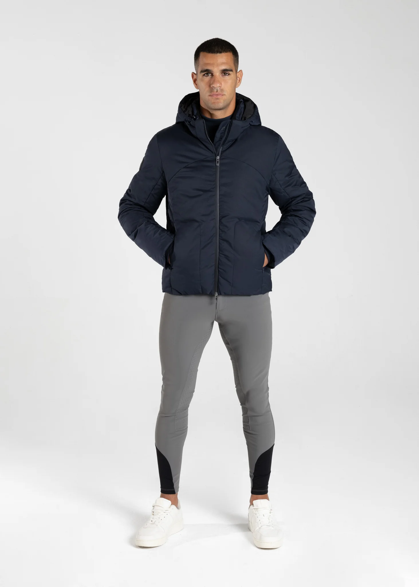 Elan Puffer Jacket (Navy) - Image 13