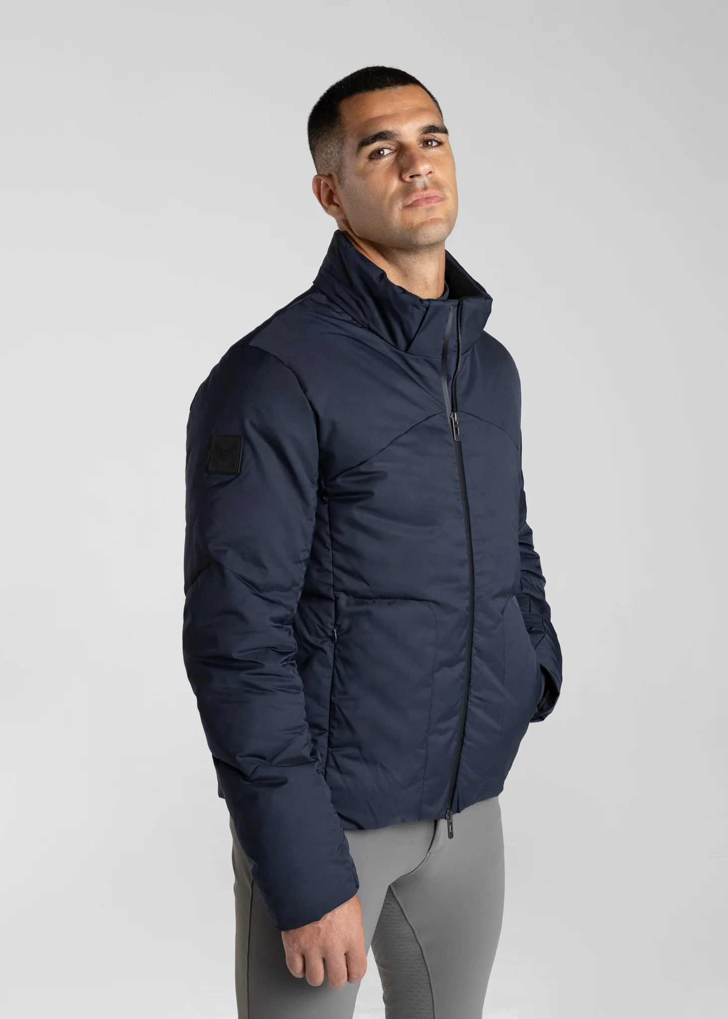 Elan Puffer Jacket (Navy) - Image 15