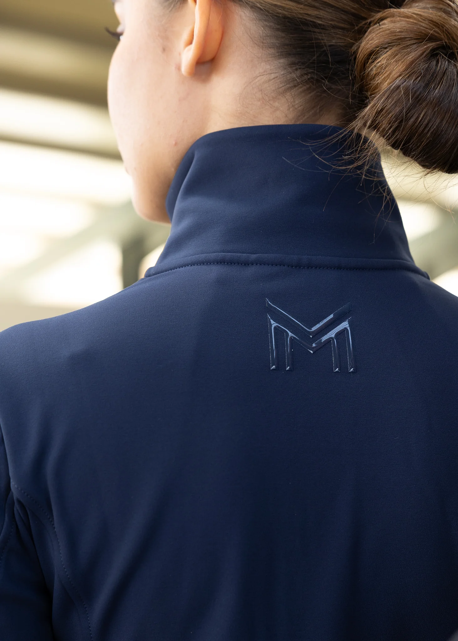 Vera Fleeced Jacket (Navy) - Image 6
