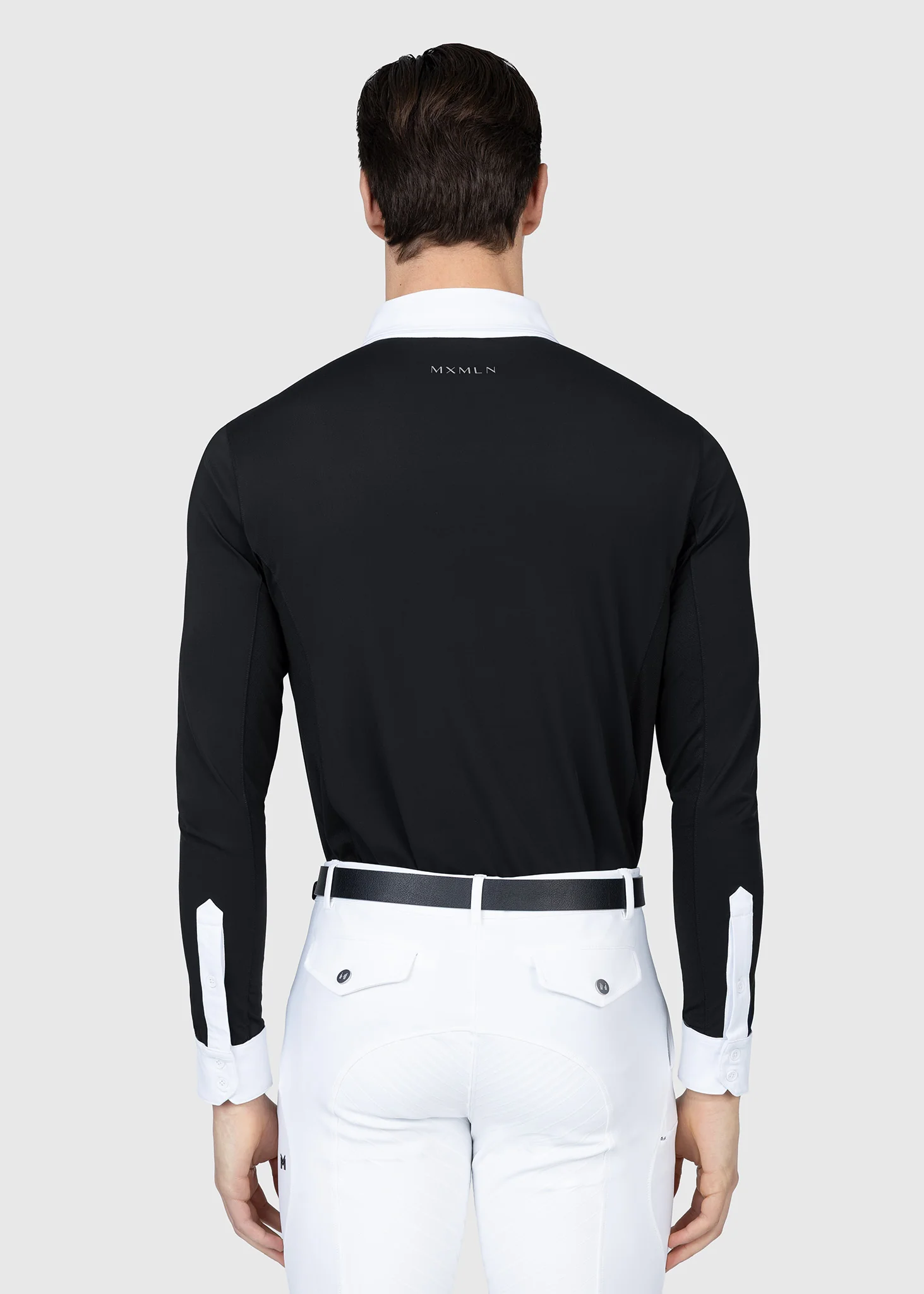 Focus Long Sleeve Competition Shirt (Black) - Image 3