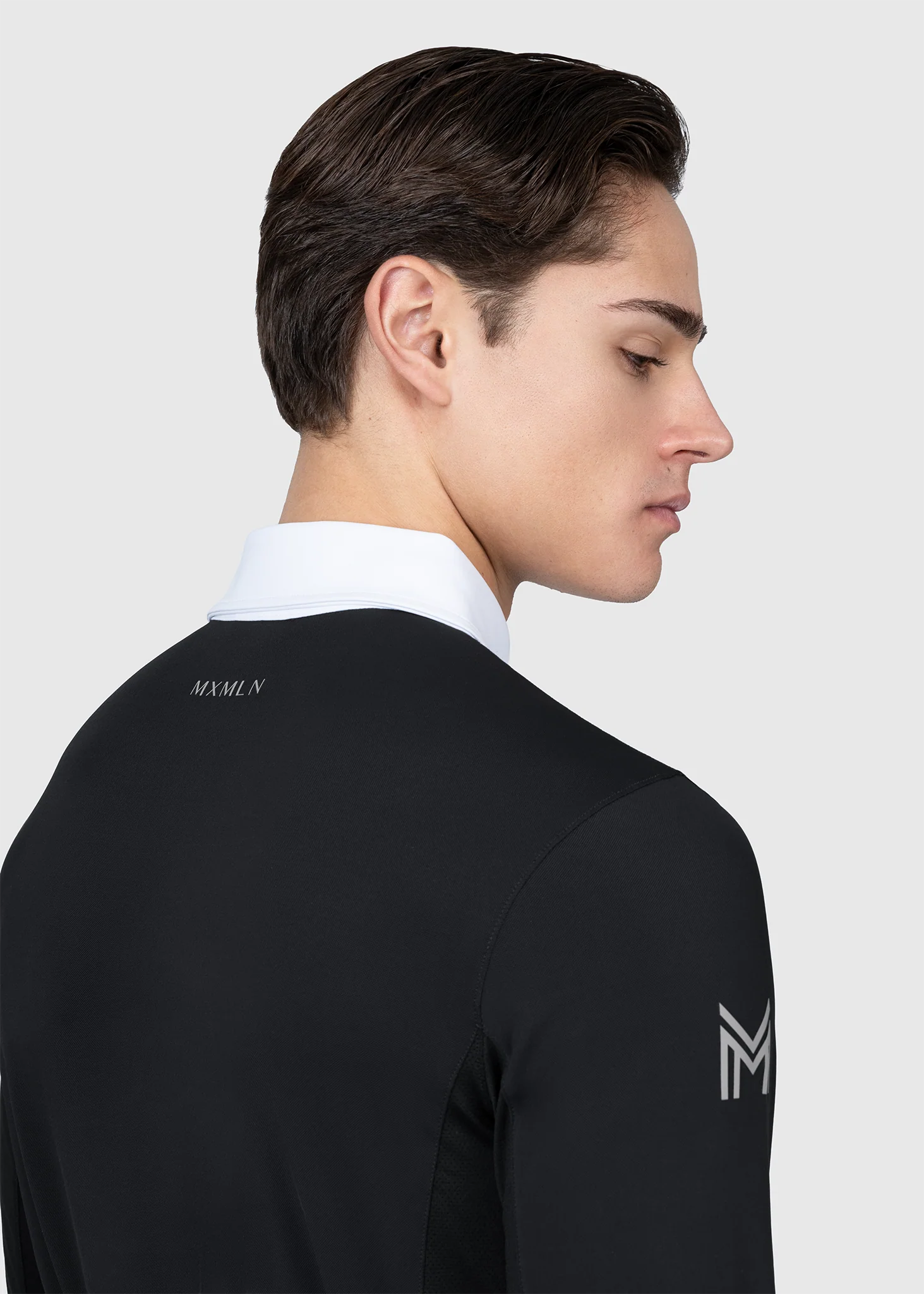 Focus Long Sleeve Competition Shirt (Black) - Image 6