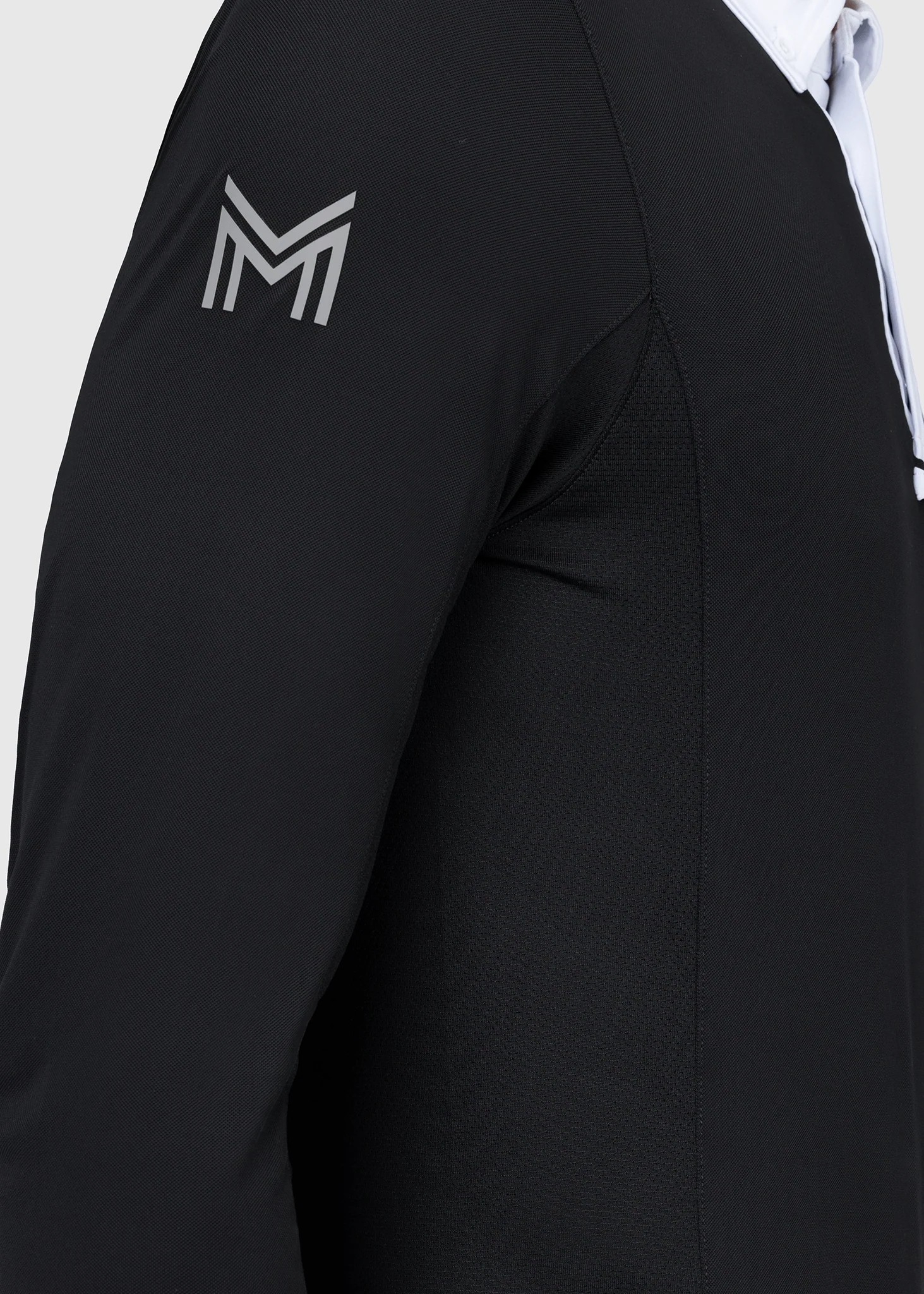 Focus Long Sleeve Competition Shirt (Black) - Image 7