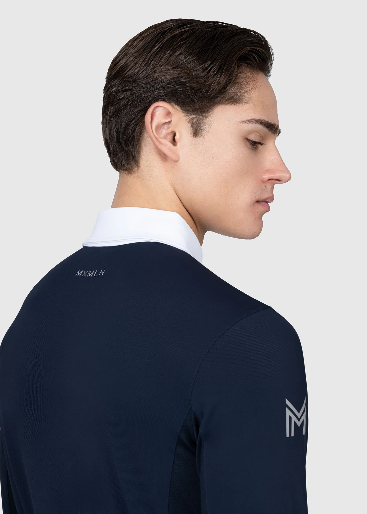 Focus Long Sleeve Competition Shirt (Navy) - Image 7