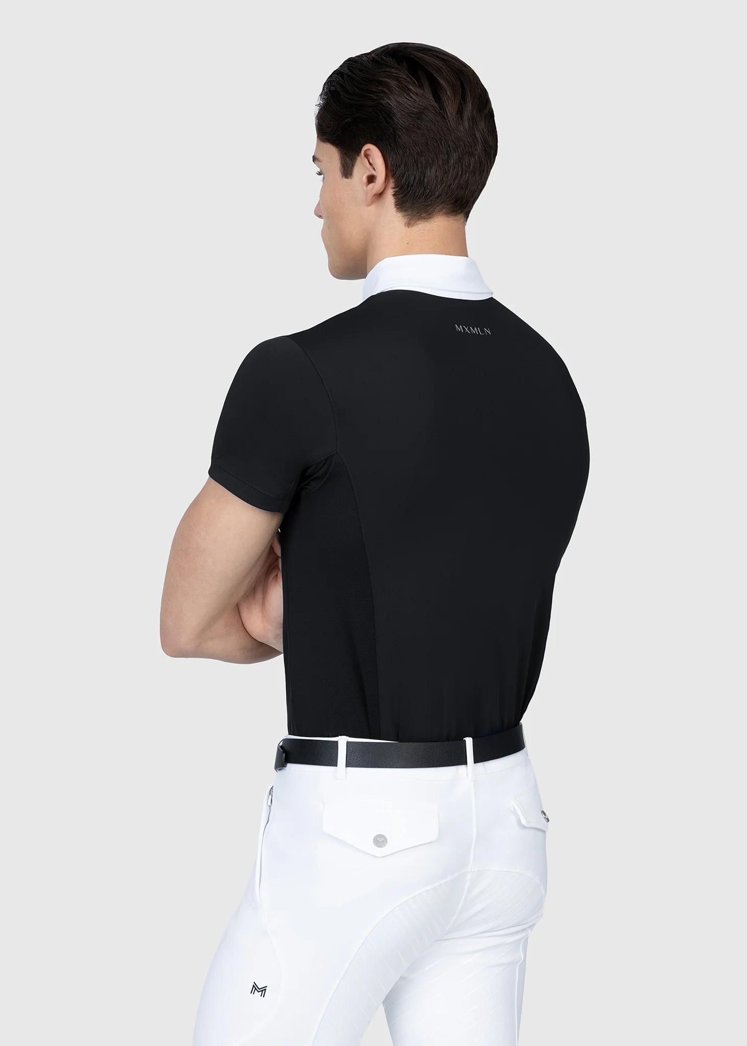 Focus Short Sleeve Competition Shirt (Black) - Image 3