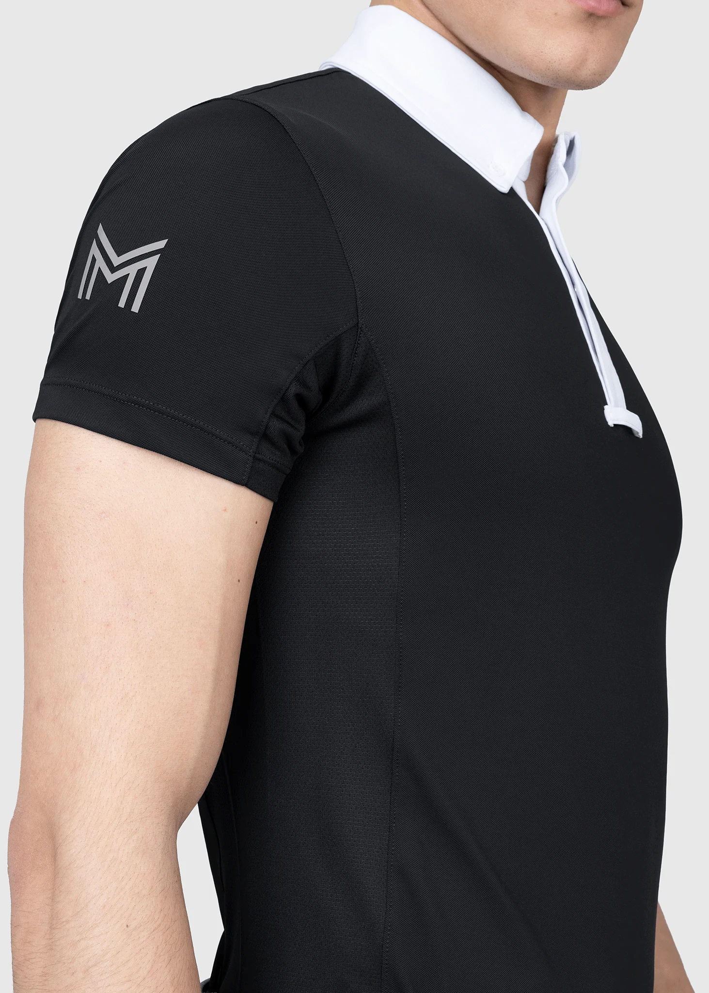 Focus Short Sleeve Competition Shirt (Black) - Image 6