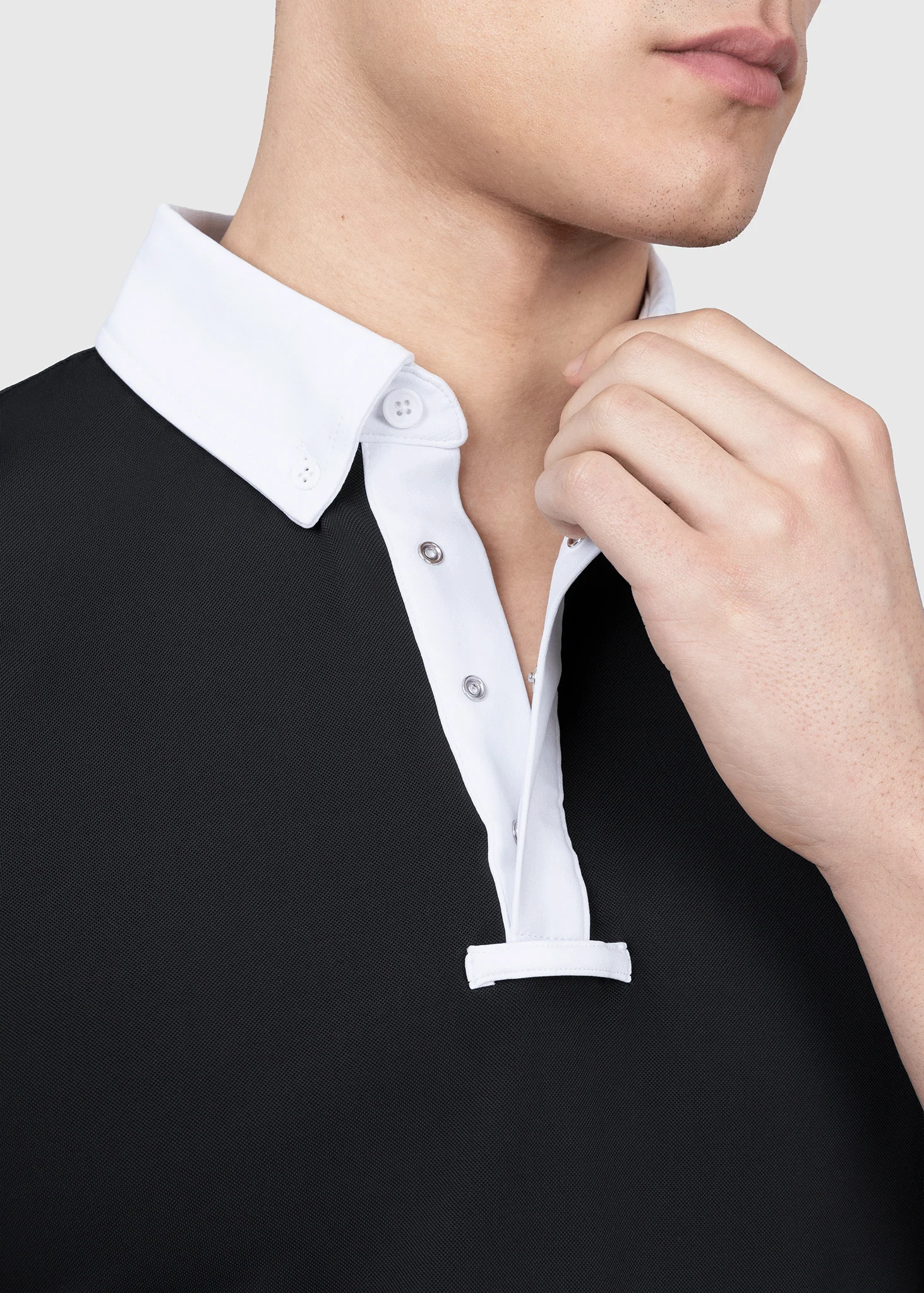 Focus Short Sleeve Competition Shirt (Black) - Image 7