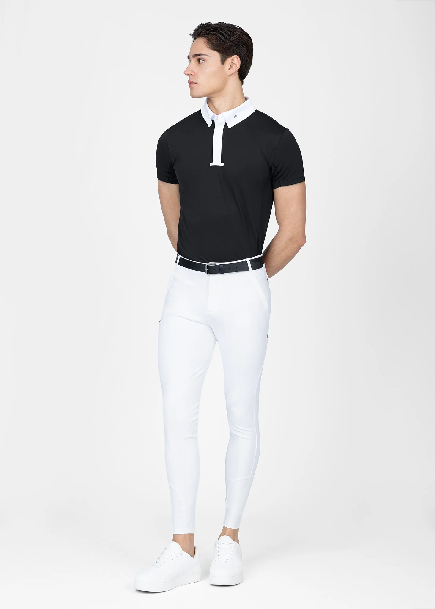 Focus Short Sleeve Competition Shirt (Black) - Image 9