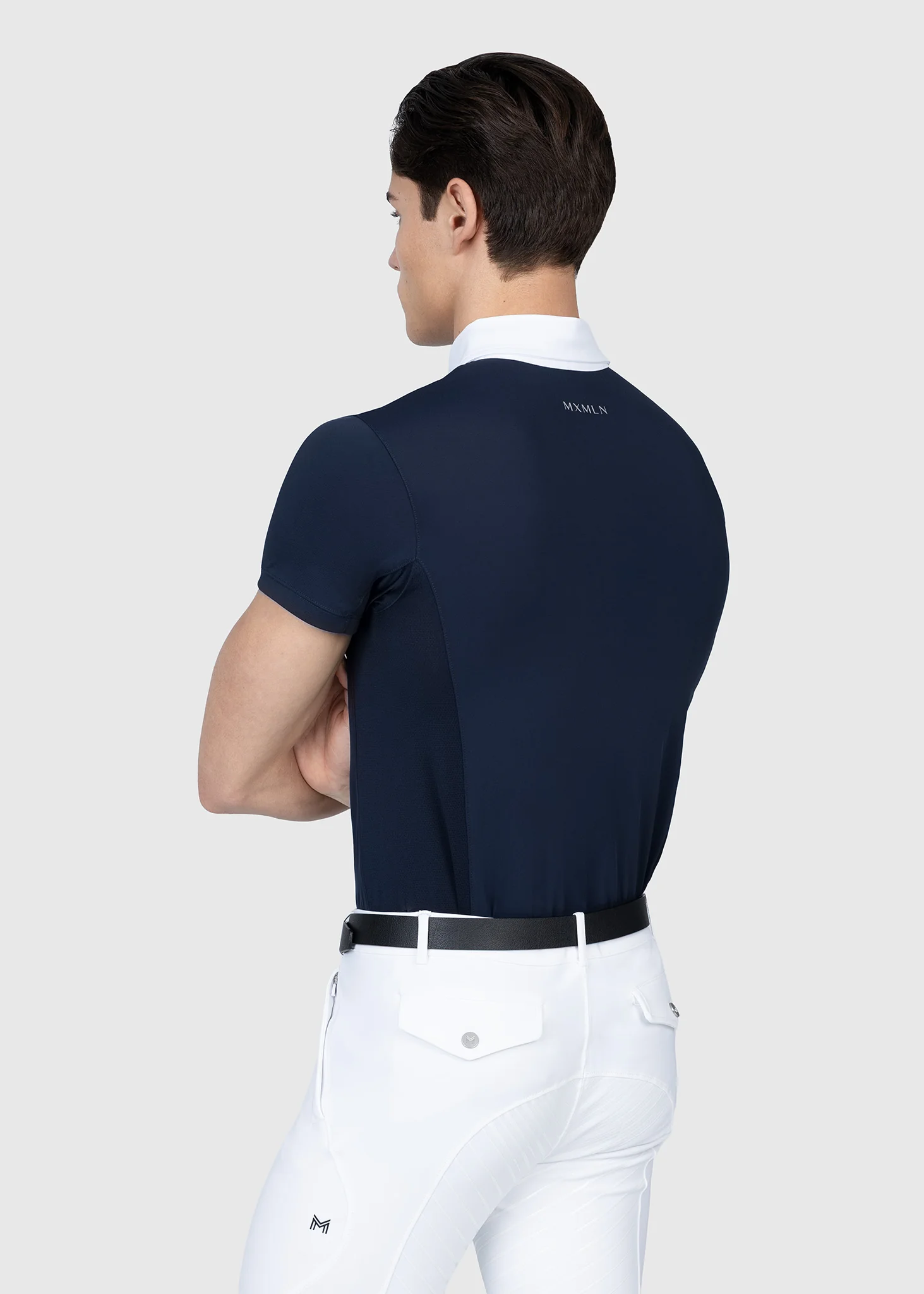 Focus Short Sleeve Competition Shirt (Navy) - Image 3