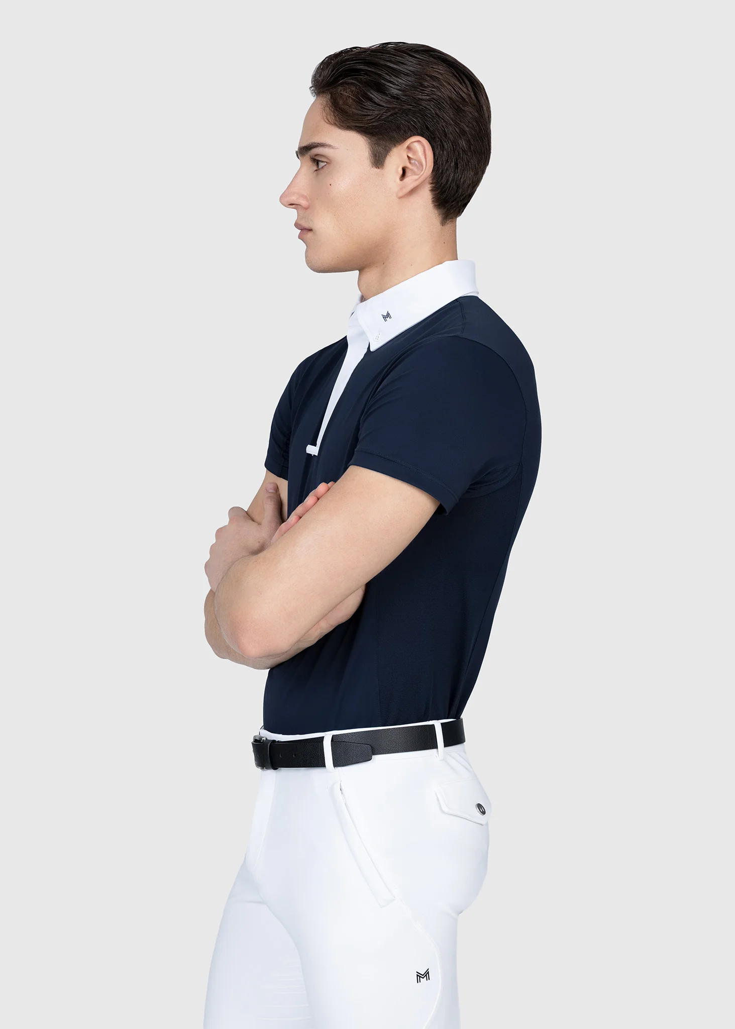 Focus Short Sleeve Competition Shirt (Navy) - Image 4
