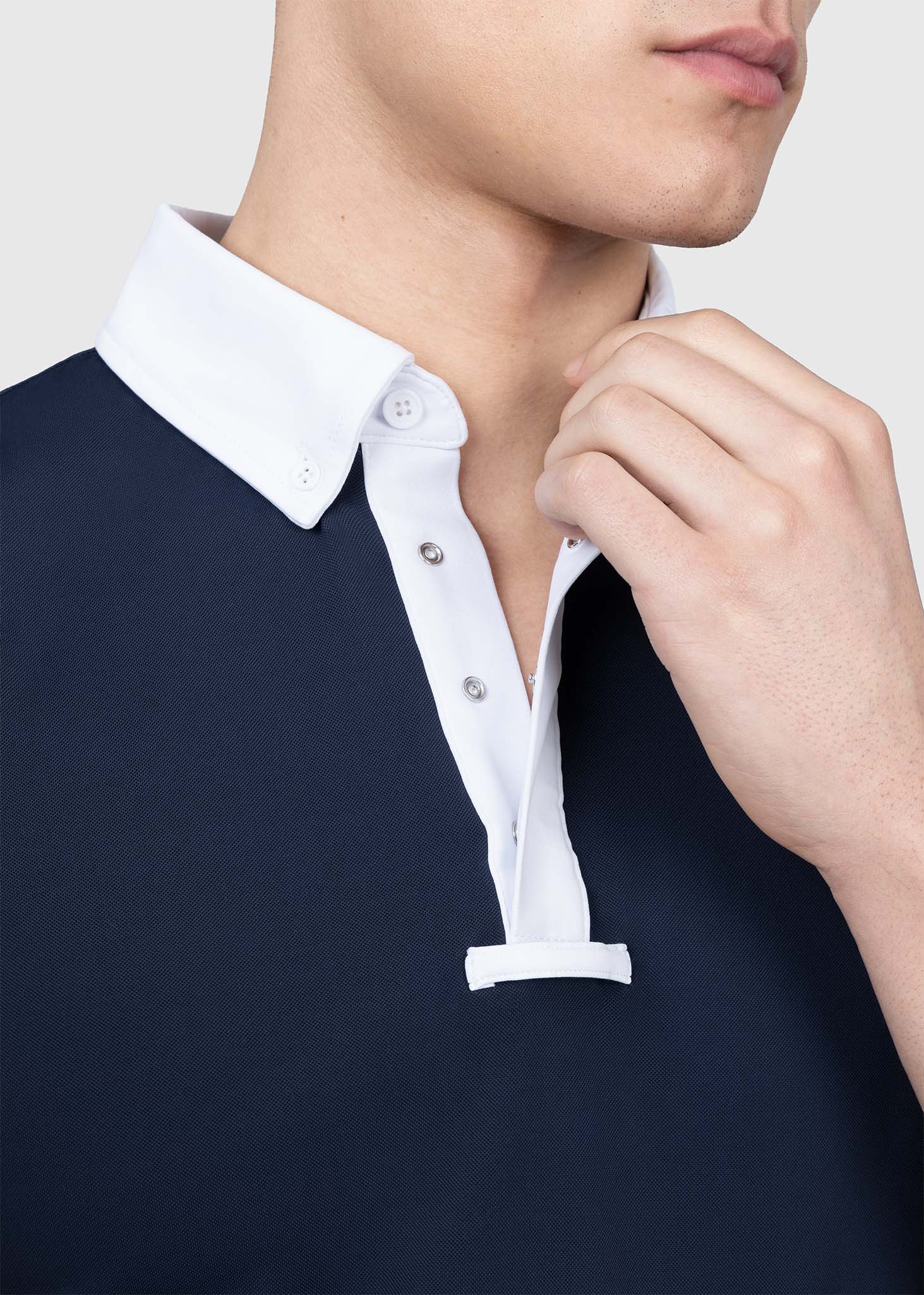 Focus Short Sleeve Competition Shirt (Navy) - Image 8