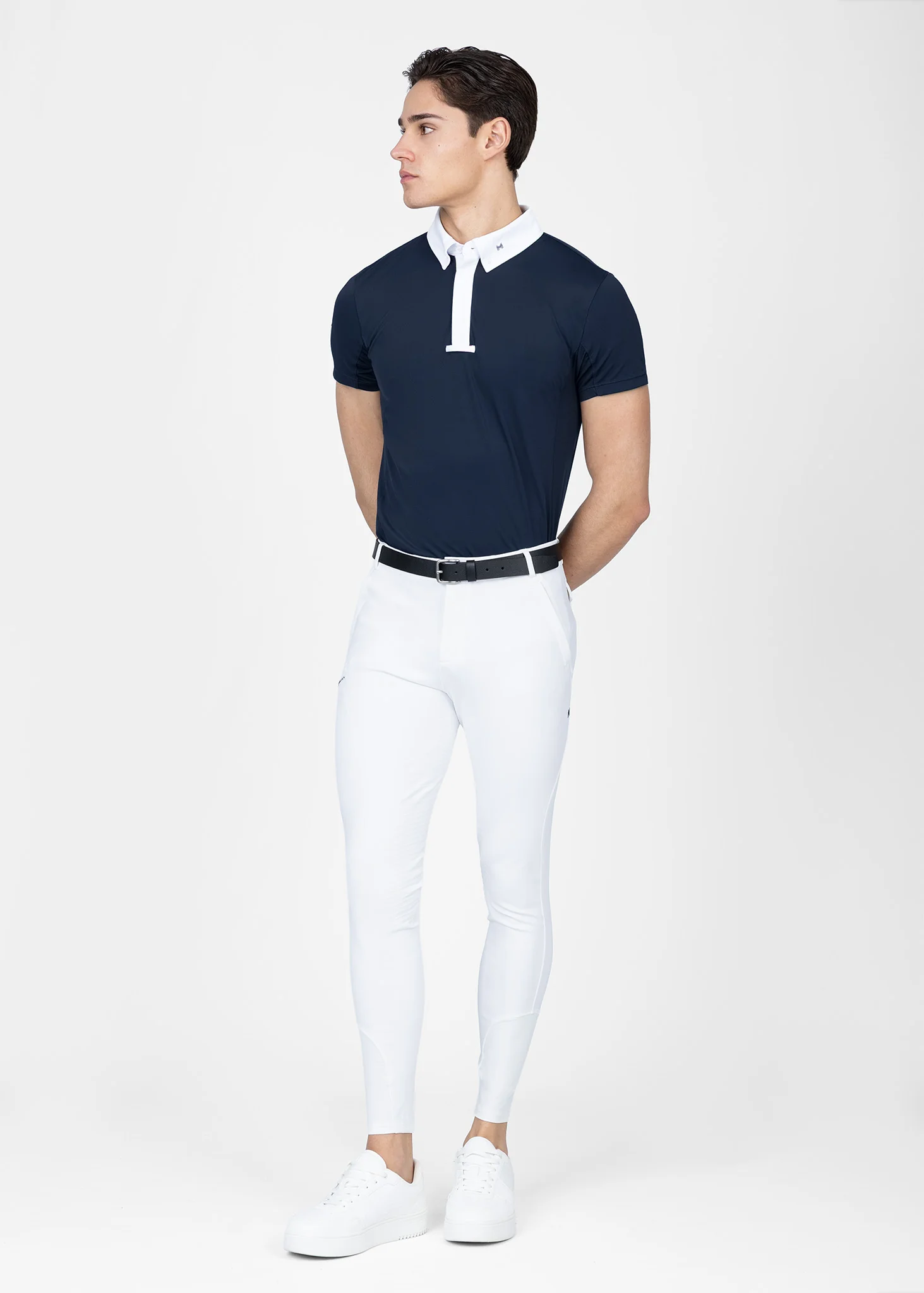 Focus Short Sleeve Competition Shirt (Navy) - Image 9