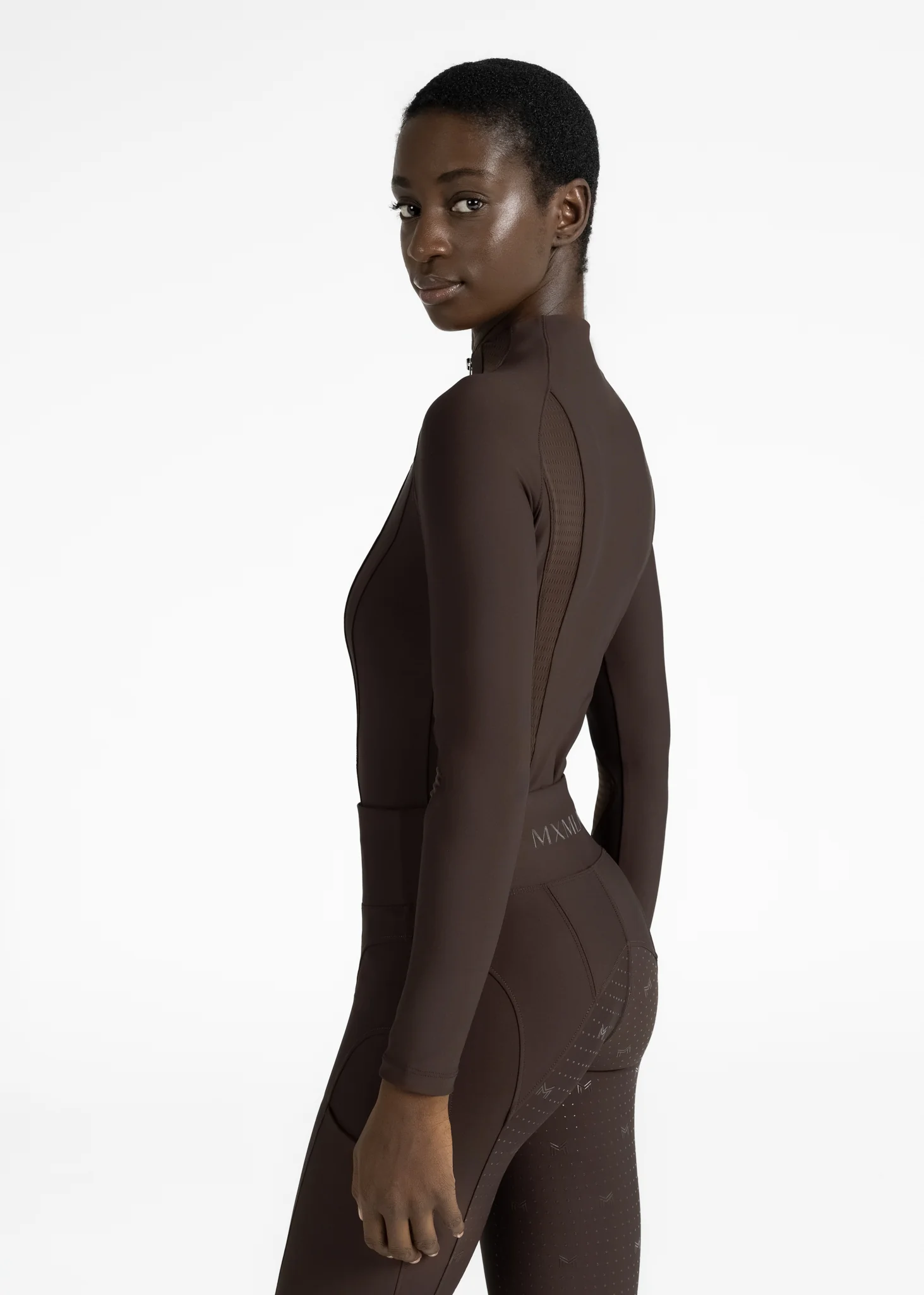 Frame Long Sleeve Base Layer (Chocolate) - Image 5