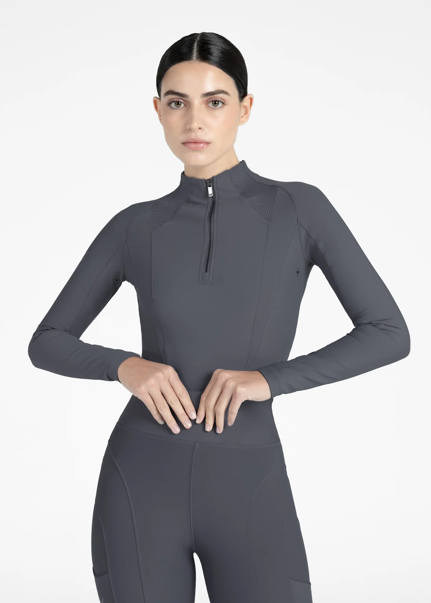 Frame Long Sleeve Base Layer (Graphite)
