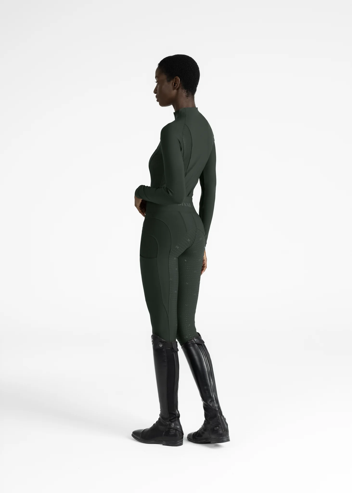 Frame Long Sleeve Base Layer (Hunter Green) - Image 12