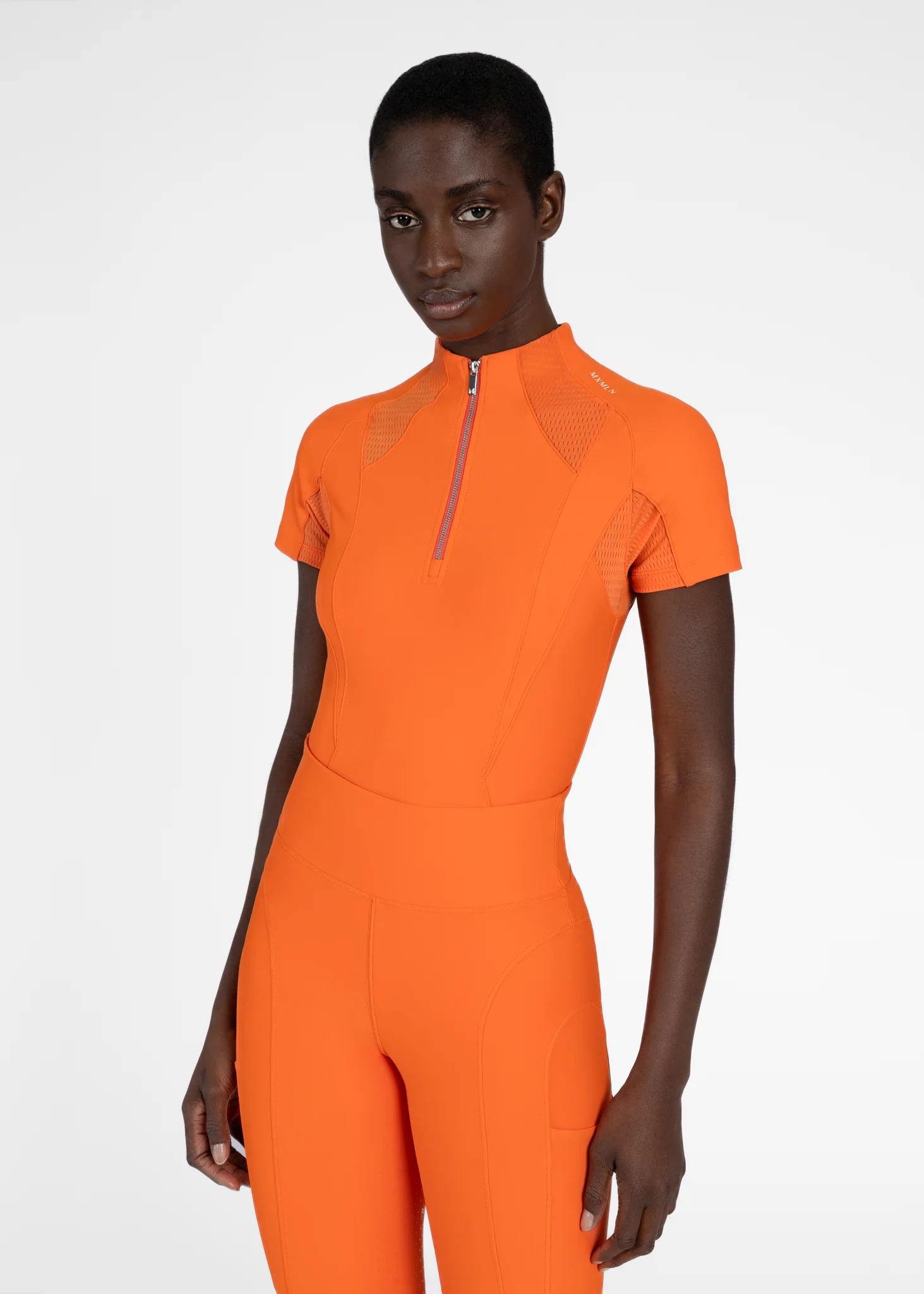 Frame Short Sleeve Base Layer (Tangerine)