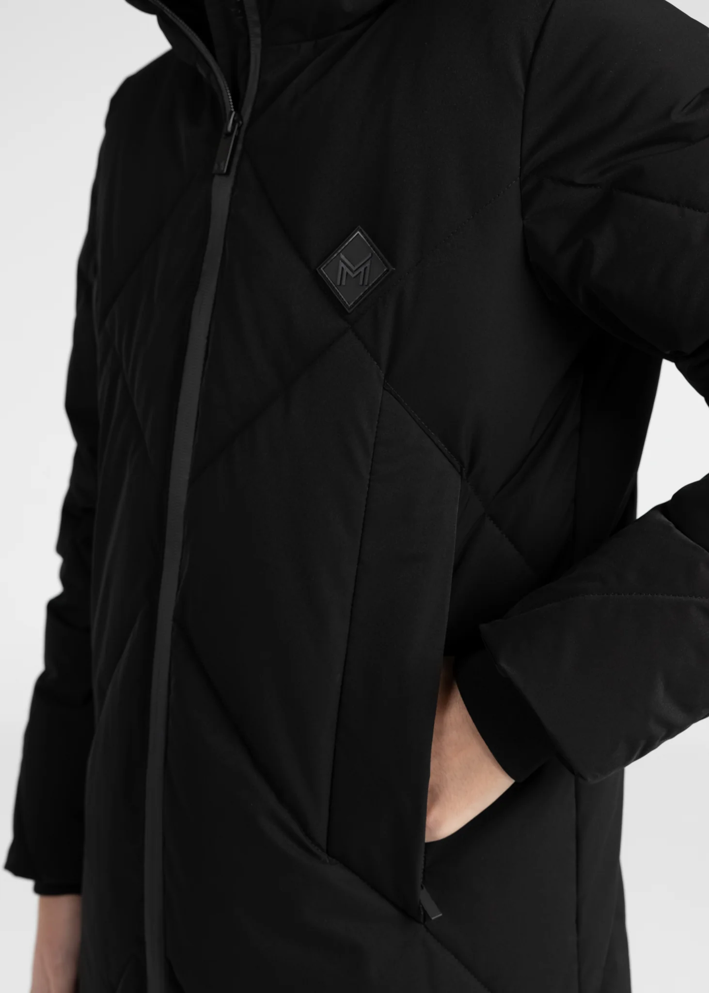Global Puffer Jacket (Black) - Image 11
