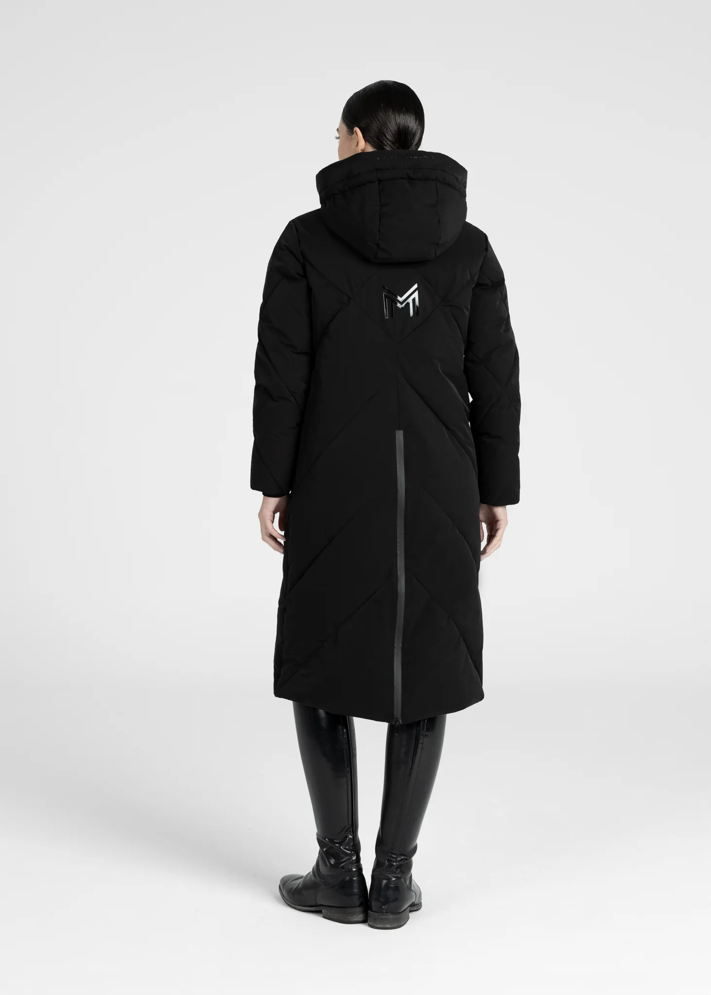 Global Puffer Jacket (Black) - Image 4