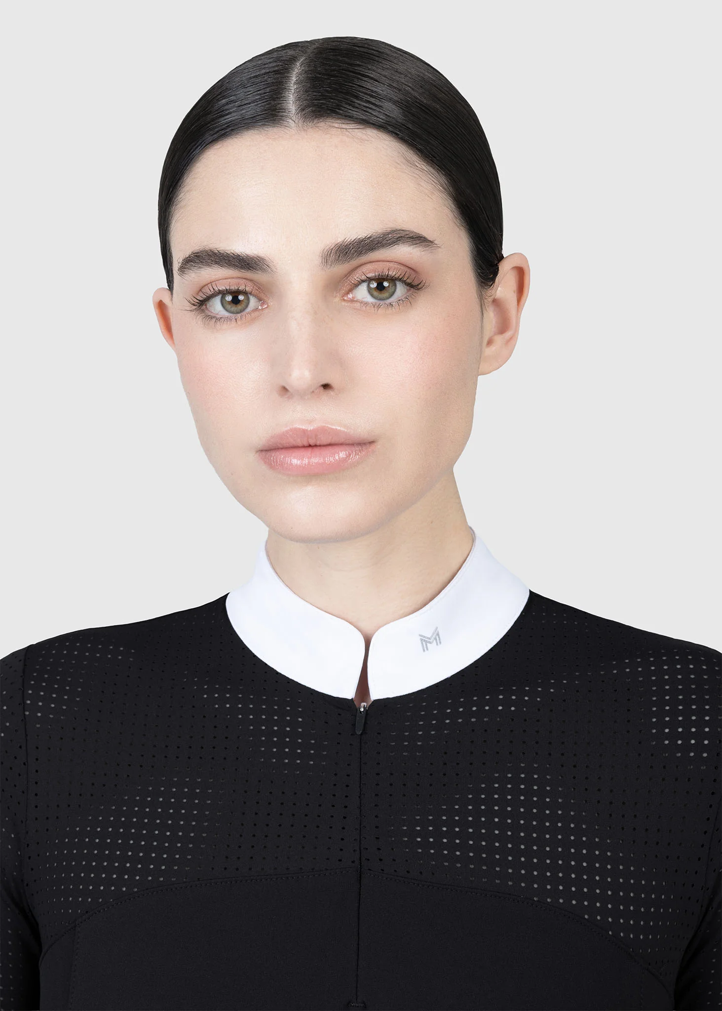 Grace Short Sleeve Show Shirt (Black) - Image 7