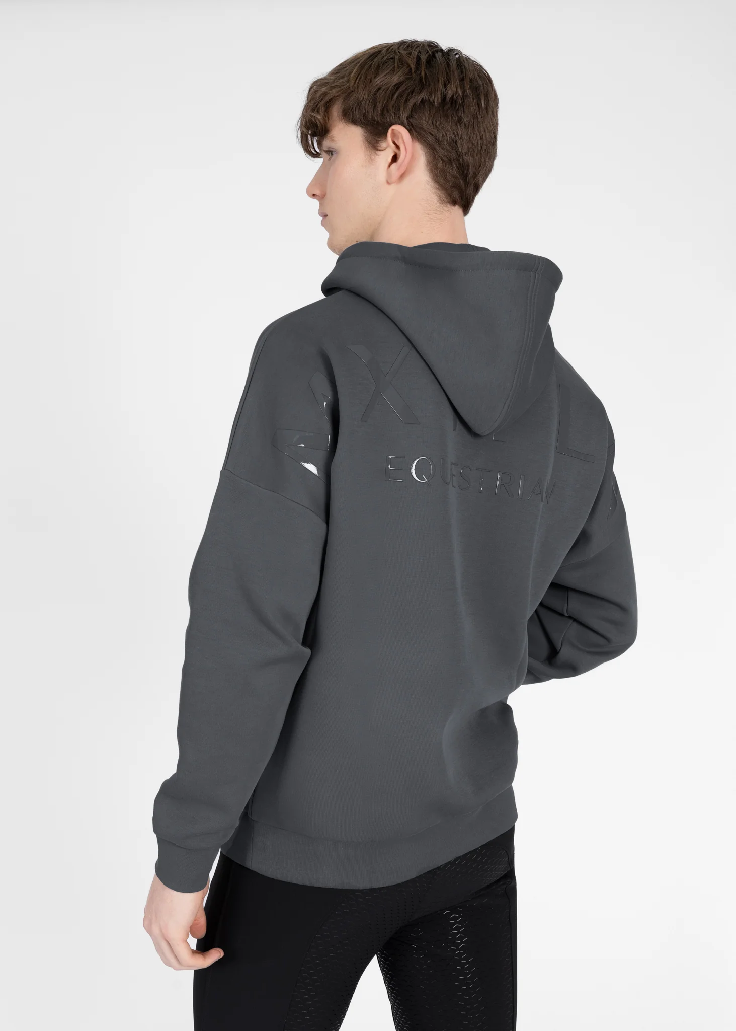 Men Icon Oversized Hoodie (Graphite)