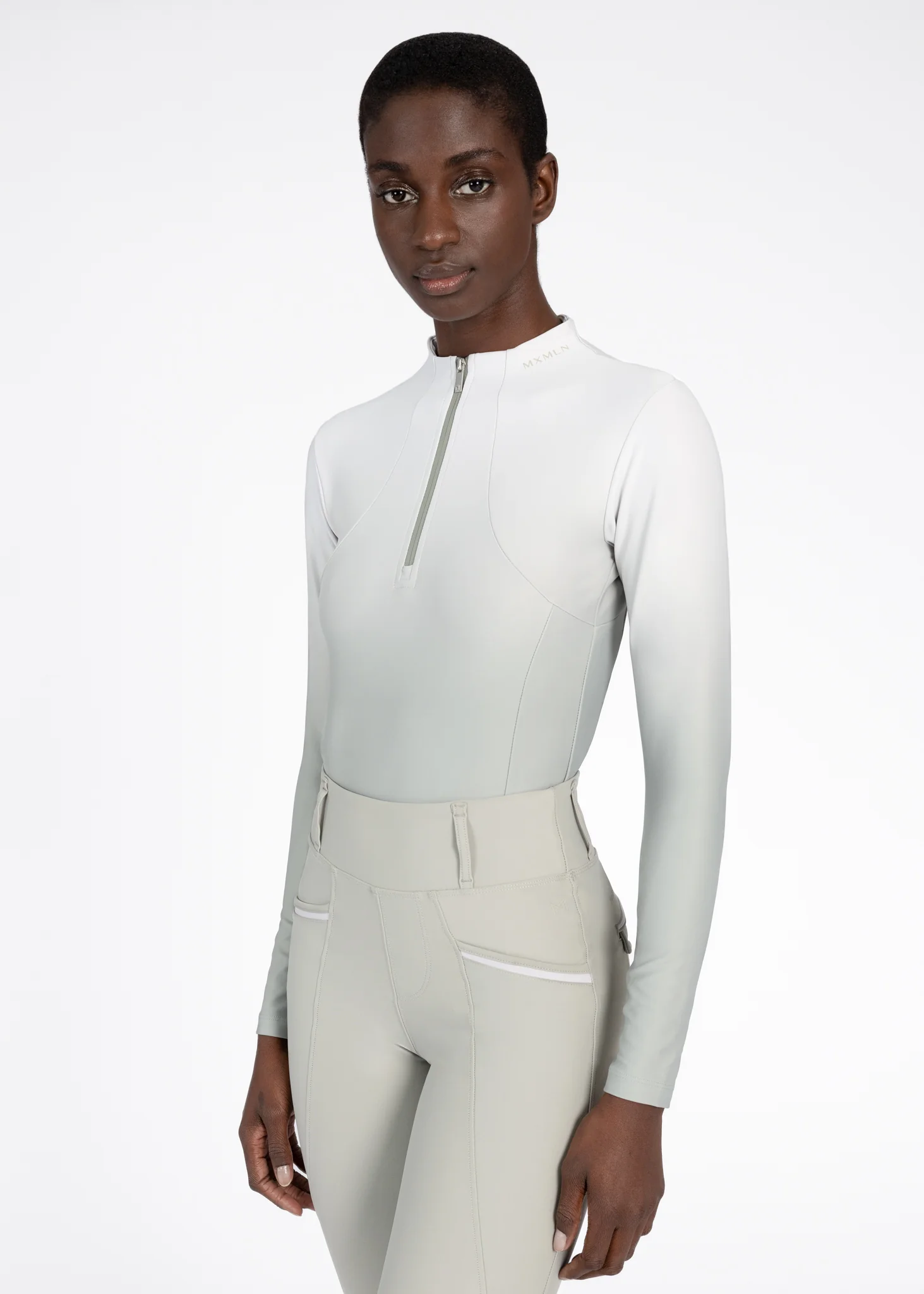 Ombré Long Sleeve Base Layer (Laurel/Glacier) - Image 4