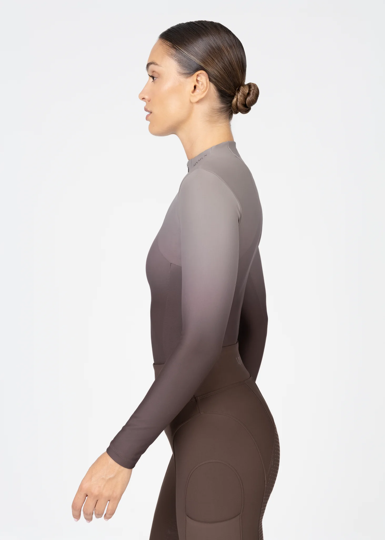Ombré Long Sleeve Base Layer (Mocha) - Image 2