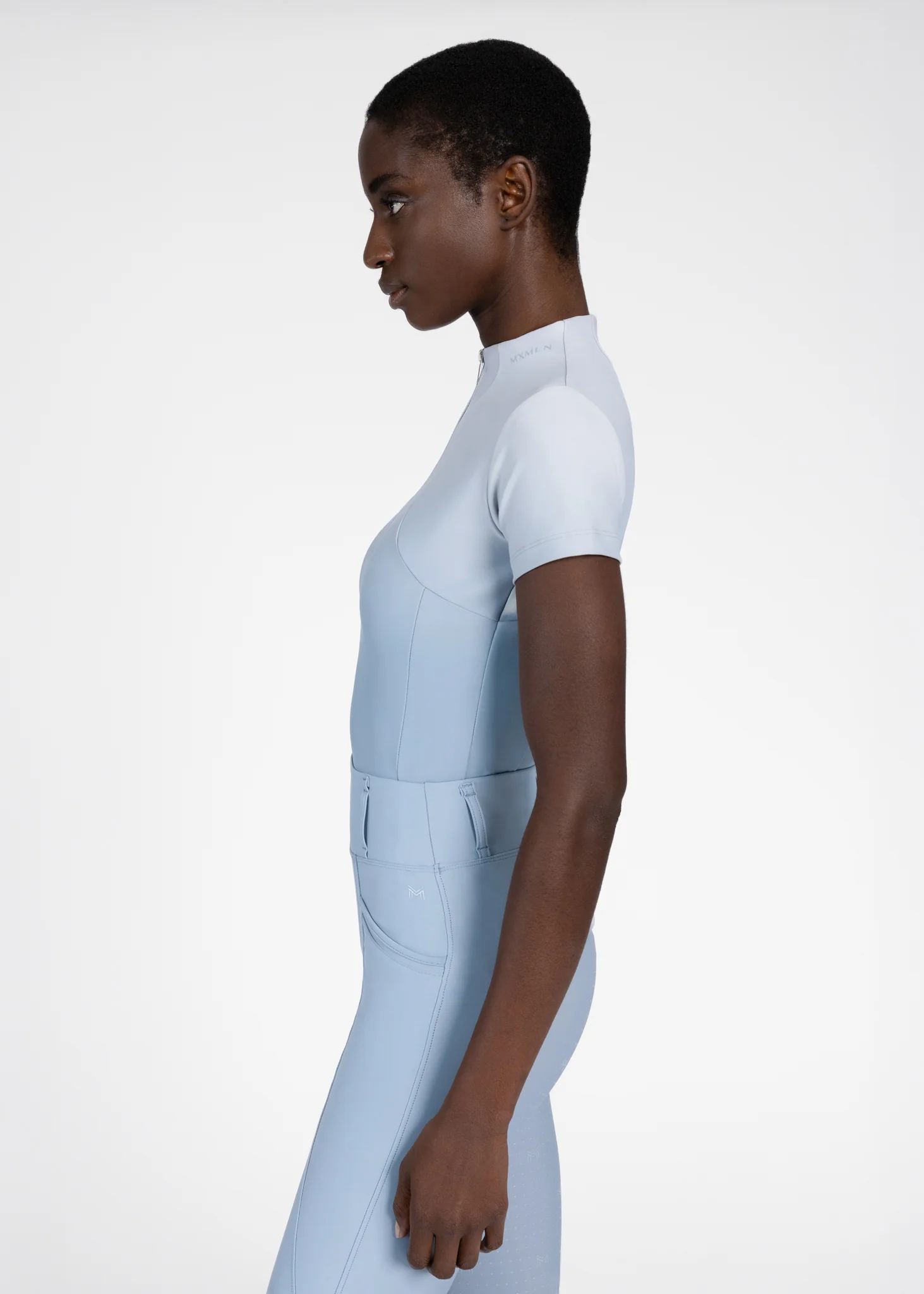Ombré Short Sleeve Base Layer (Aqua) - Image 2