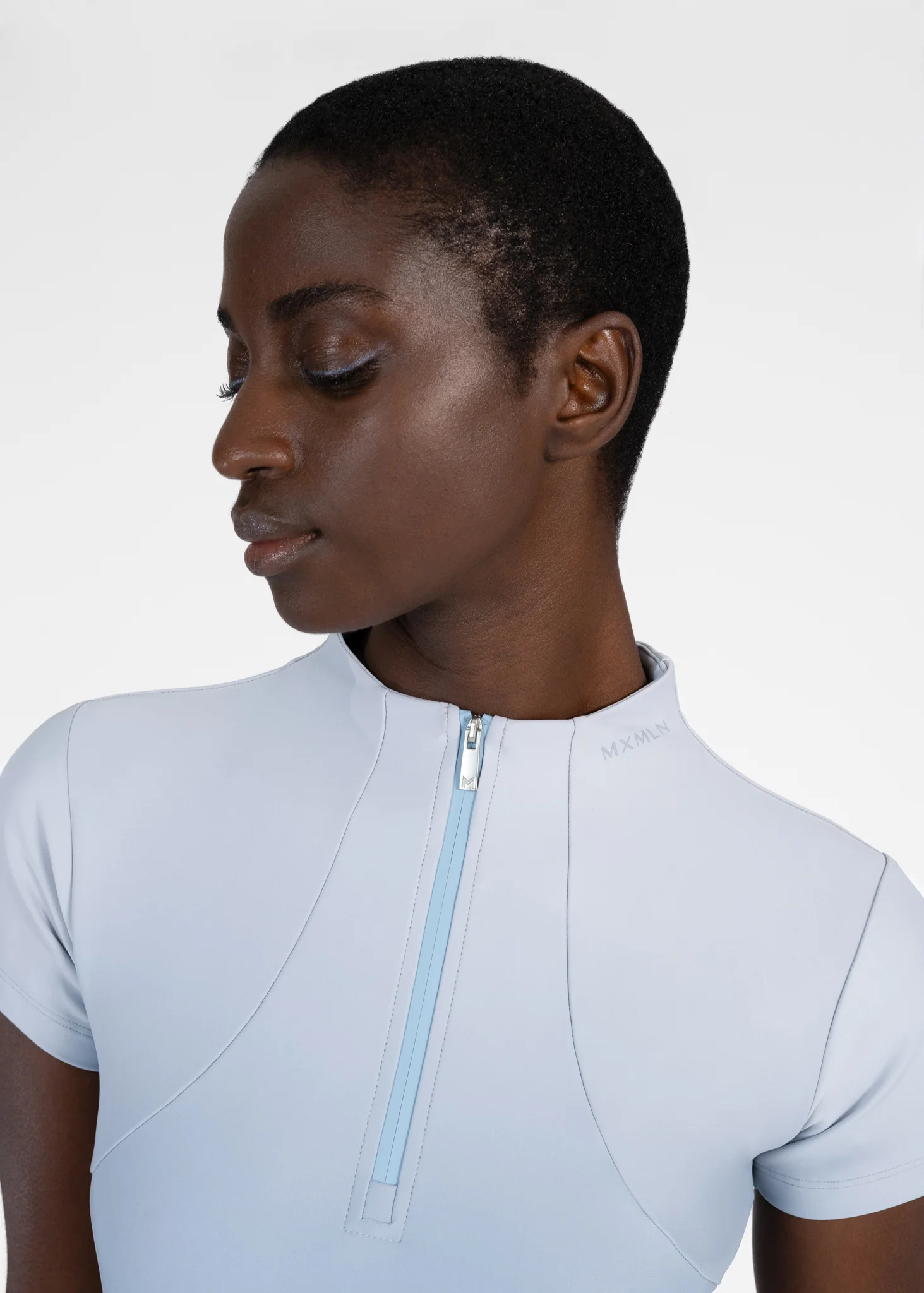 Ombré Short Sleeve Base Layer (Aqua) - Image 6