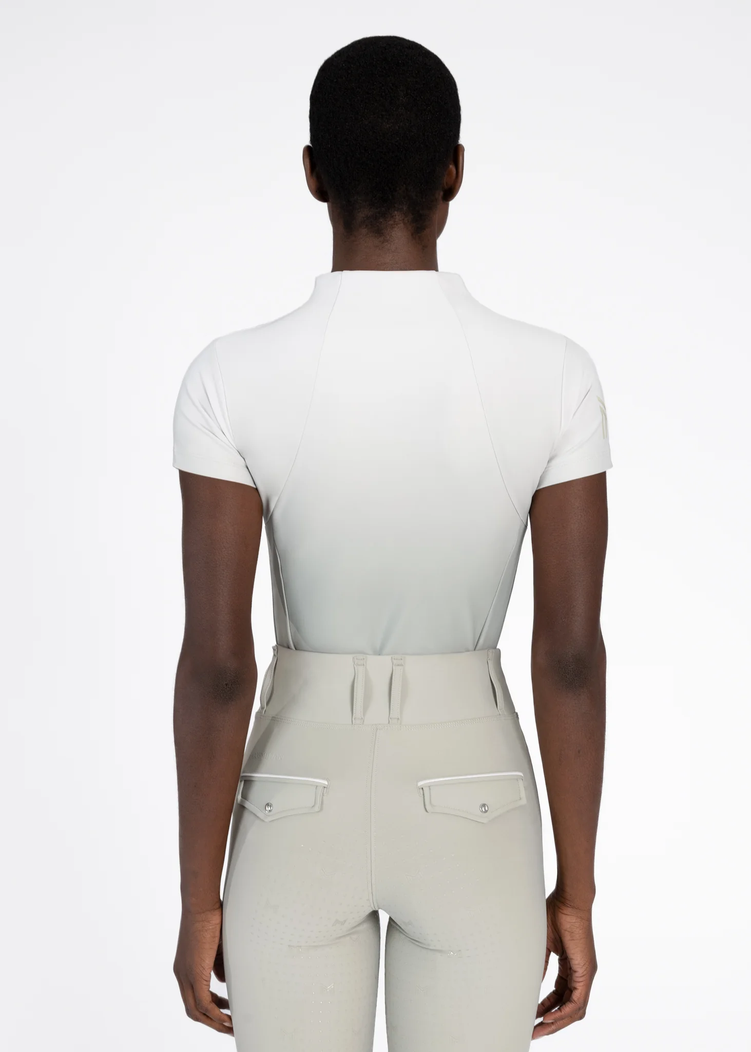 Ombré Short Sleeve Base Layer (Laurel/Glacier) - Image 3