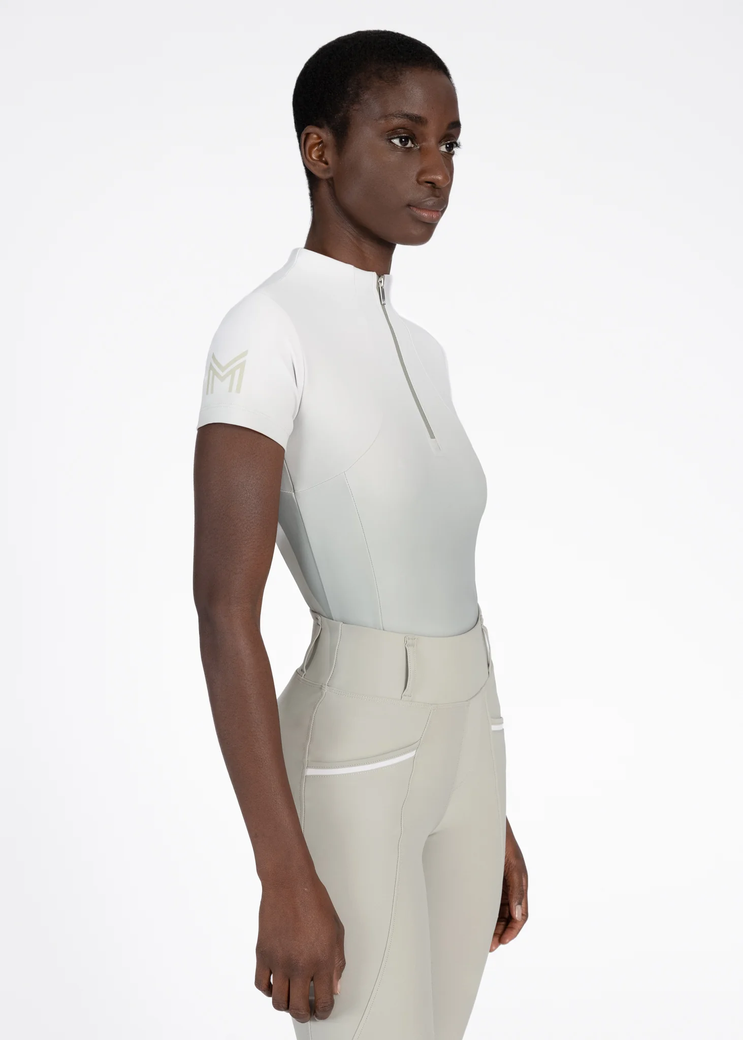 Ombré Short Sleeve Base Layer (Laurel/Glacier) - Image 4