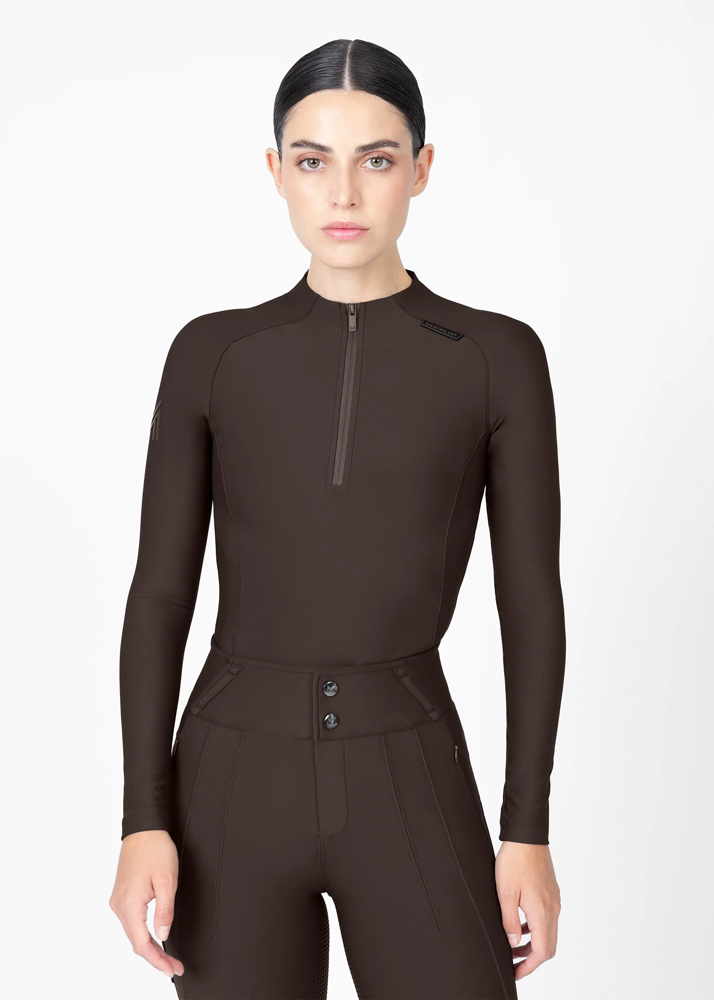 Origin Long Sleeve Base Layer (Chocolate)