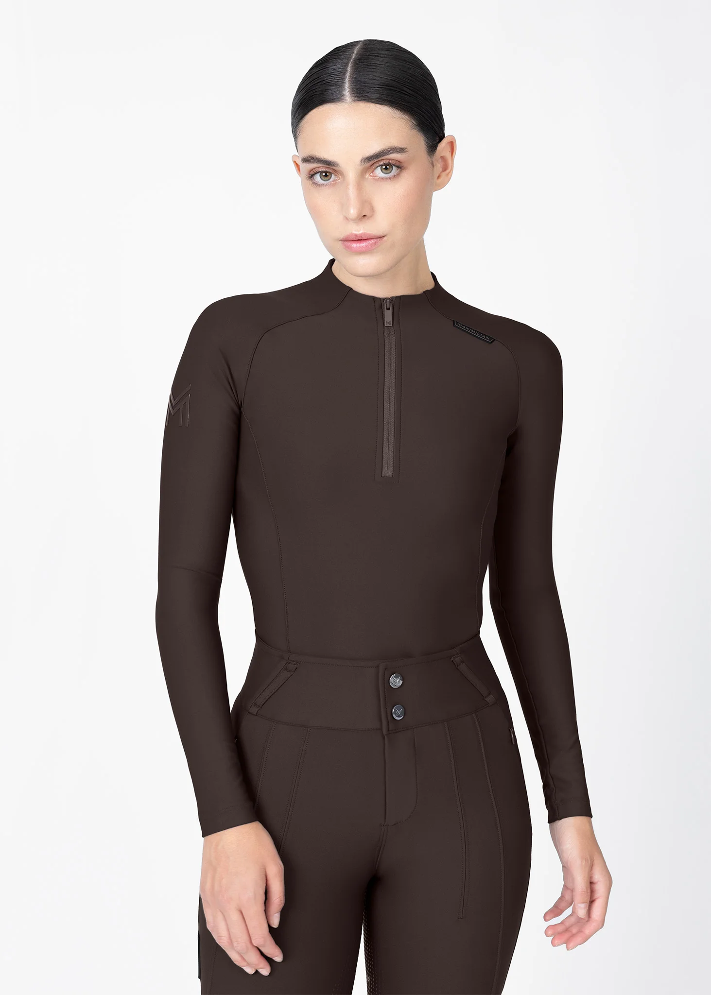 Origin Long Sleeve Base Layer (Chocolate) - Image 6