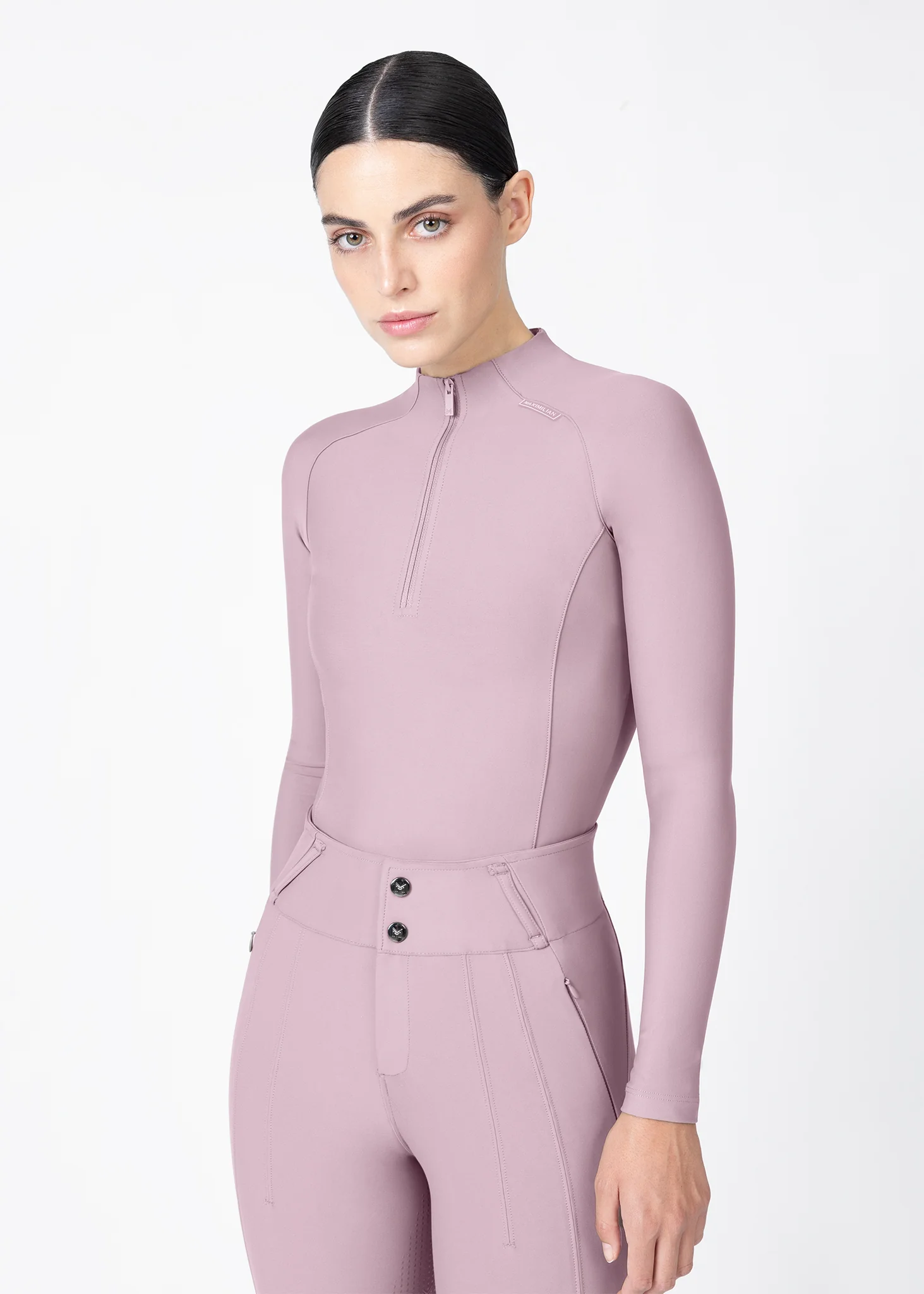 Origin Long Sleeve Base Layer (Mauve) - Image 2
