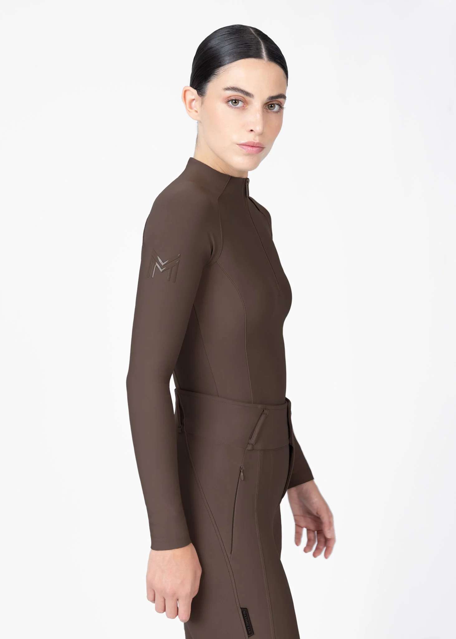 Origin Long Sleeve Base Layer (Mocha) - Image 2