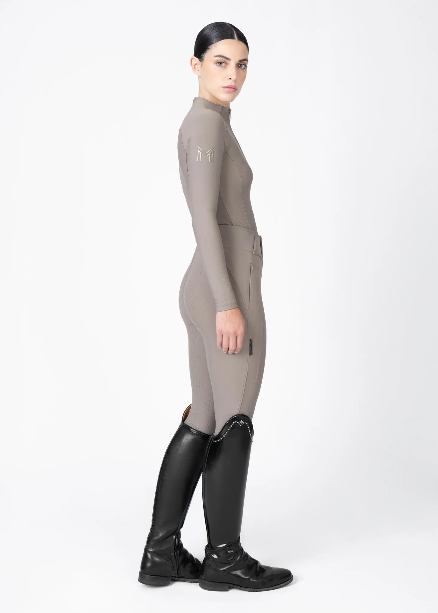 Origin Long Sleeve Base Layer (Taupe) - Image 11